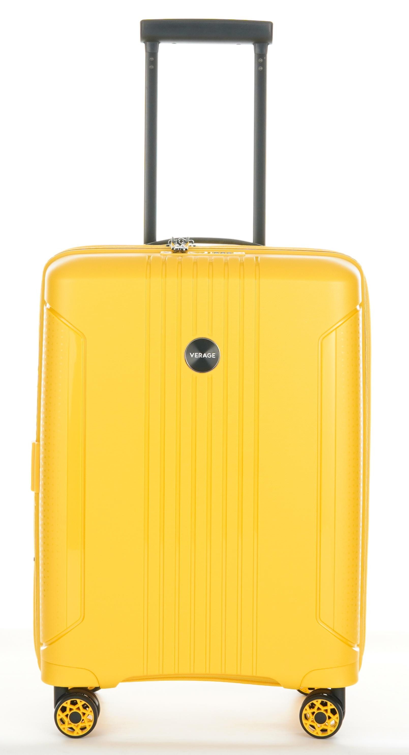 Verage Hartschalen-Trolley Edinburgh, Erweiterbar Koffer, 4 Rollen, Hartgepäck, leichter Reisekoffer, S/M/L/Set, Zahlenschloss