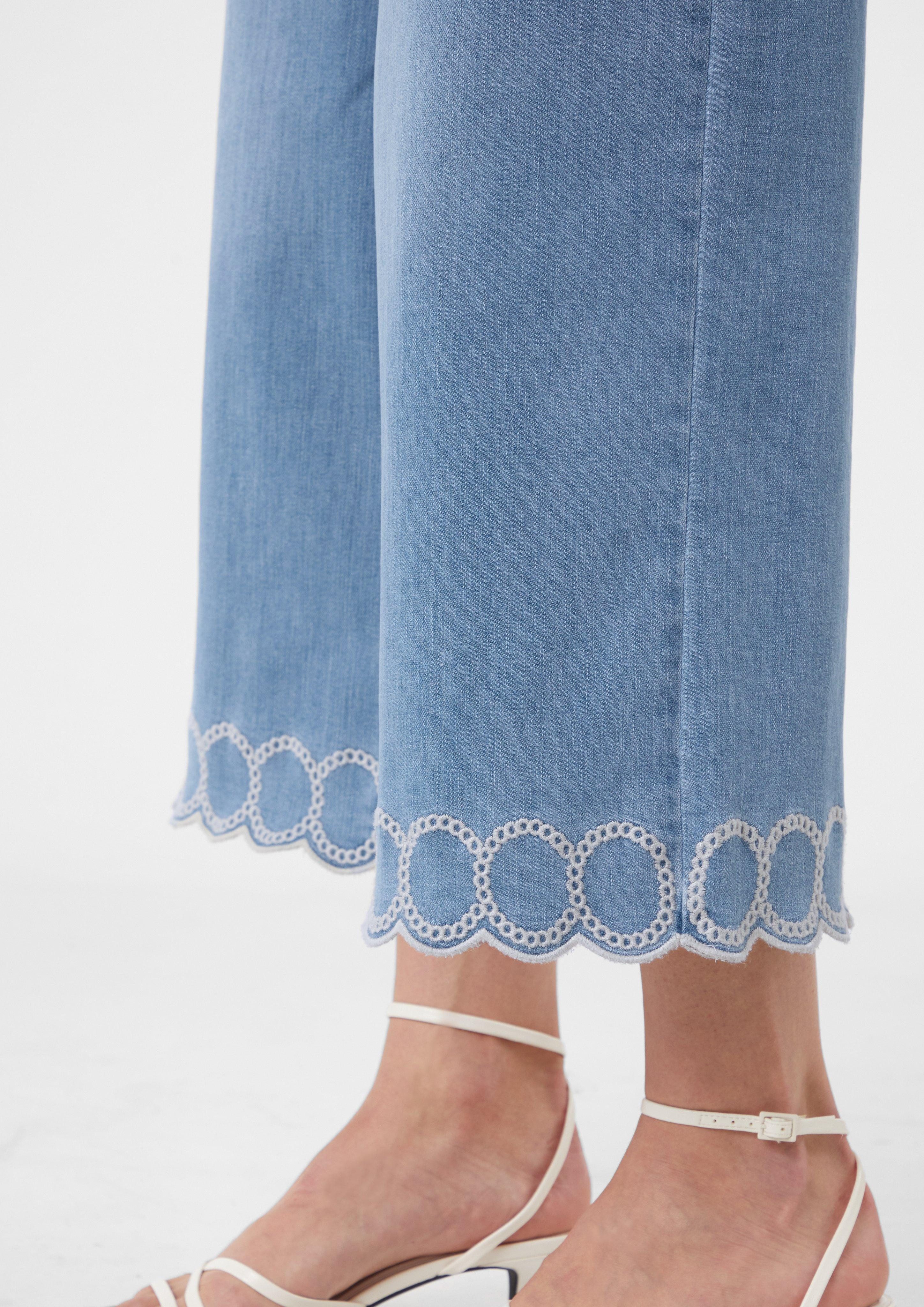 Comma 7/8-Jeans Jeans-Culotte im Loose Fit günstig online kaufen
