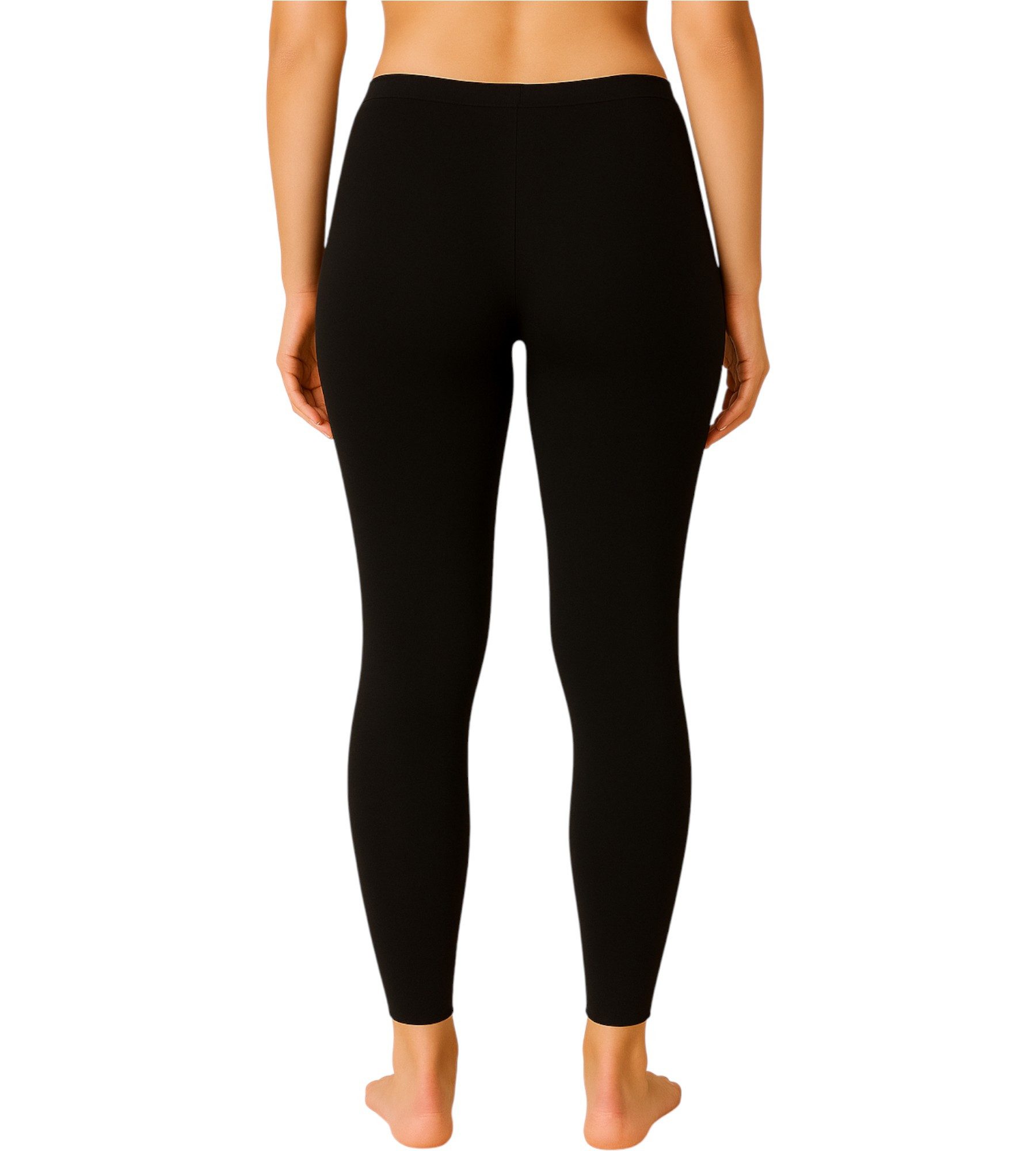 Kota Thermohose Damen – Gefütterte Thermoleggings Winterleggings, wärmend & elastisch elastischer Bund - wärmeisolierend