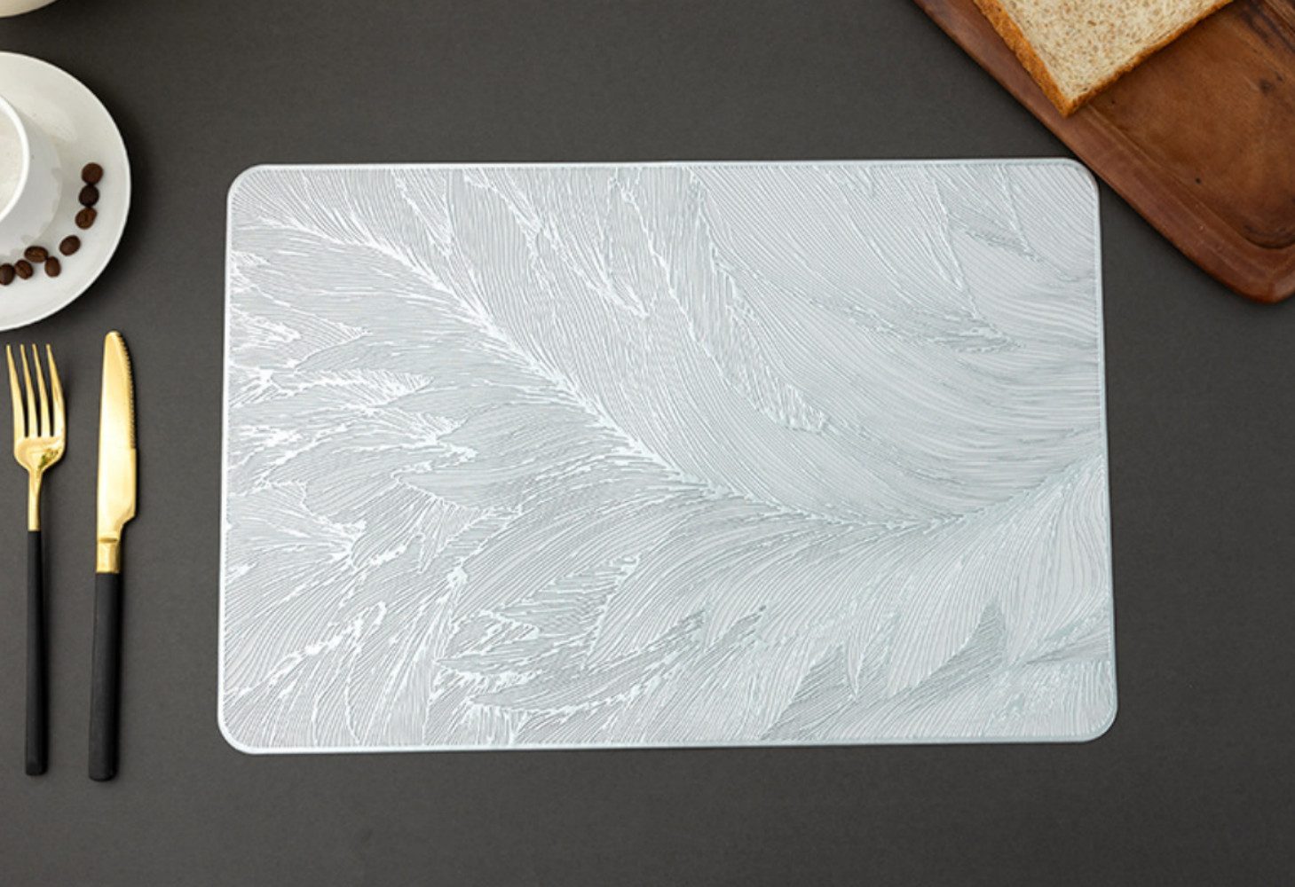 XDeer Tischdecke 4 stück Tischset, Platzset Rund/Rechteck,Tischsets Abwasch günstig online kaufen