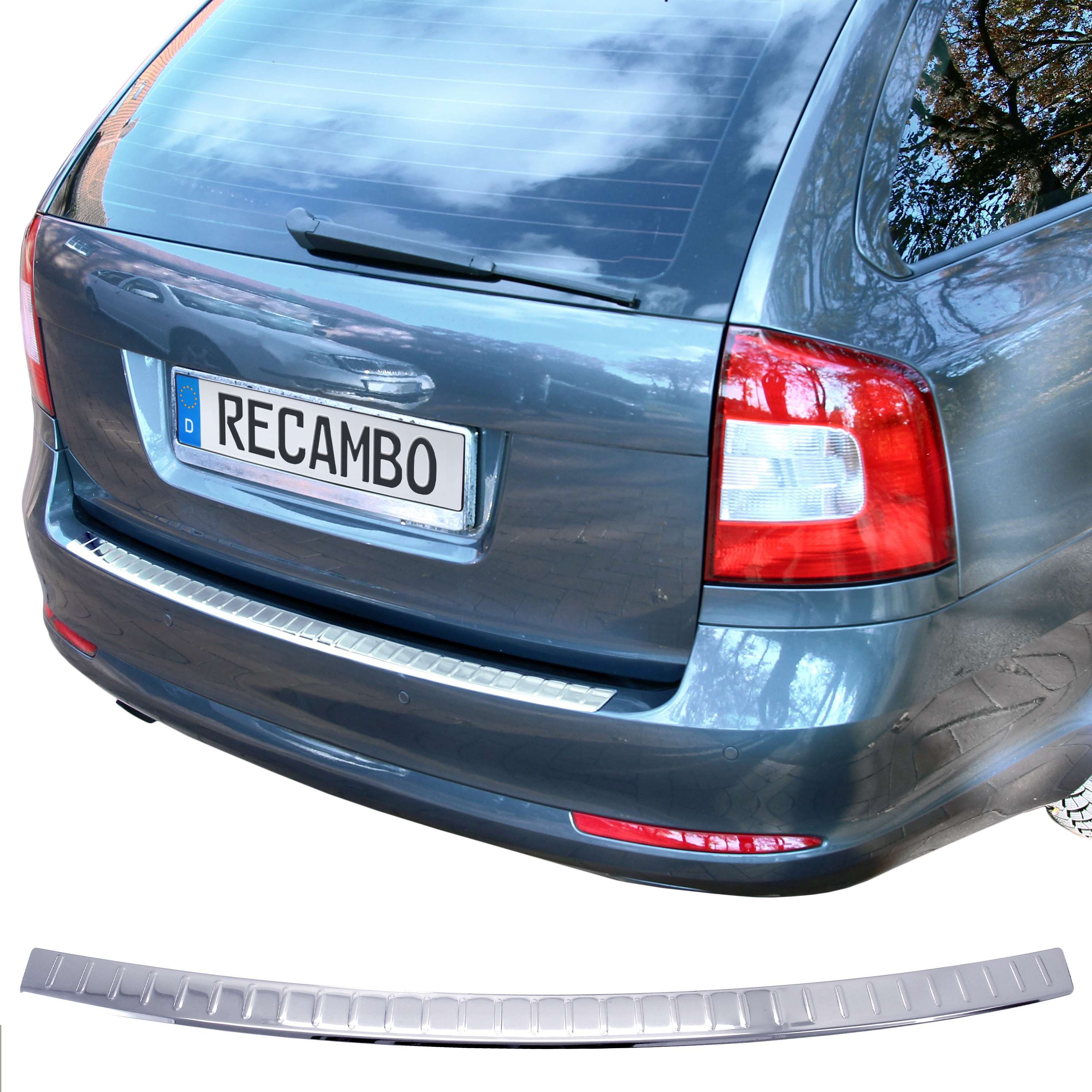Ladekantenschutz für SKODA OCTAVIA II KOMBI, 2005-2013 Stoßstangenschutz