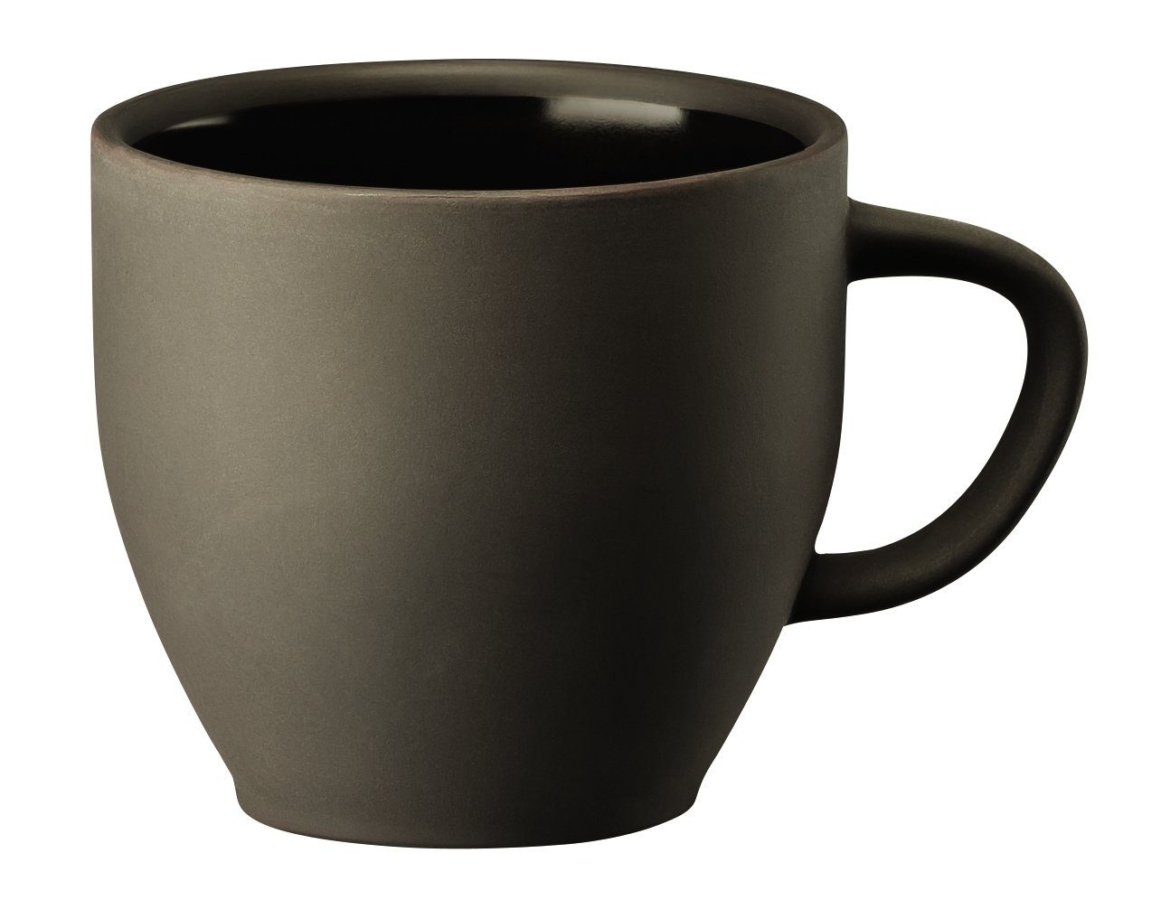 Rosenthal Tasse Junto Slate Grey Kaffee-Obertasse 0,24 l, Keramik, Tassen
