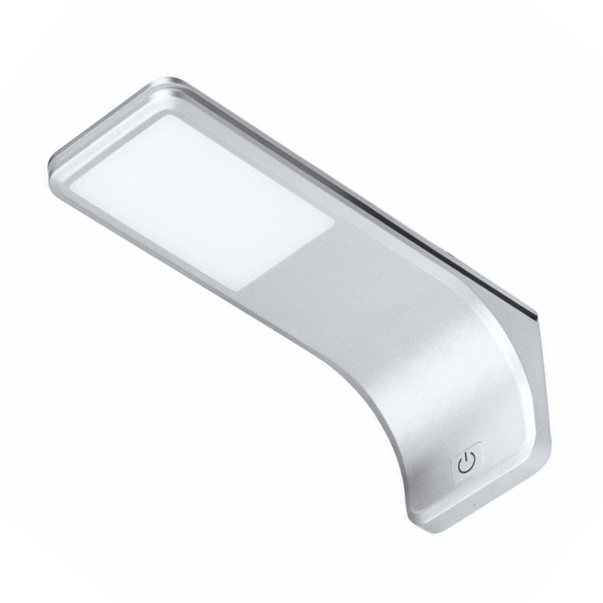 kalb LED Unterbauleuchte LED Unterbauleuchte, flach dimmbar mit Touch-Schalter, silbergrau, 1er Set, warmweiß