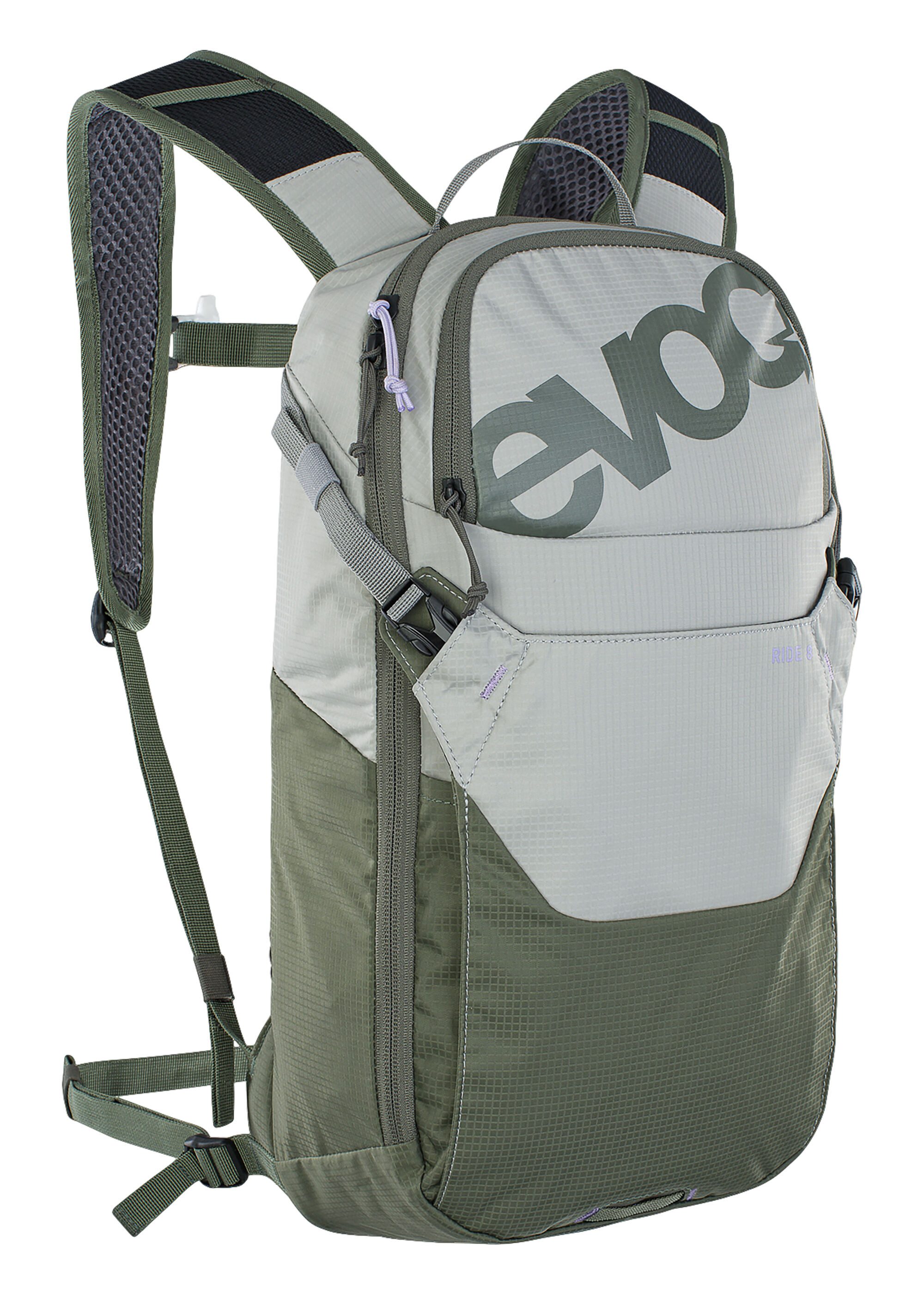 EVOC Cityrucksack RIDE 8 (Kein Set, 1-tlg), mit Helmhalterung