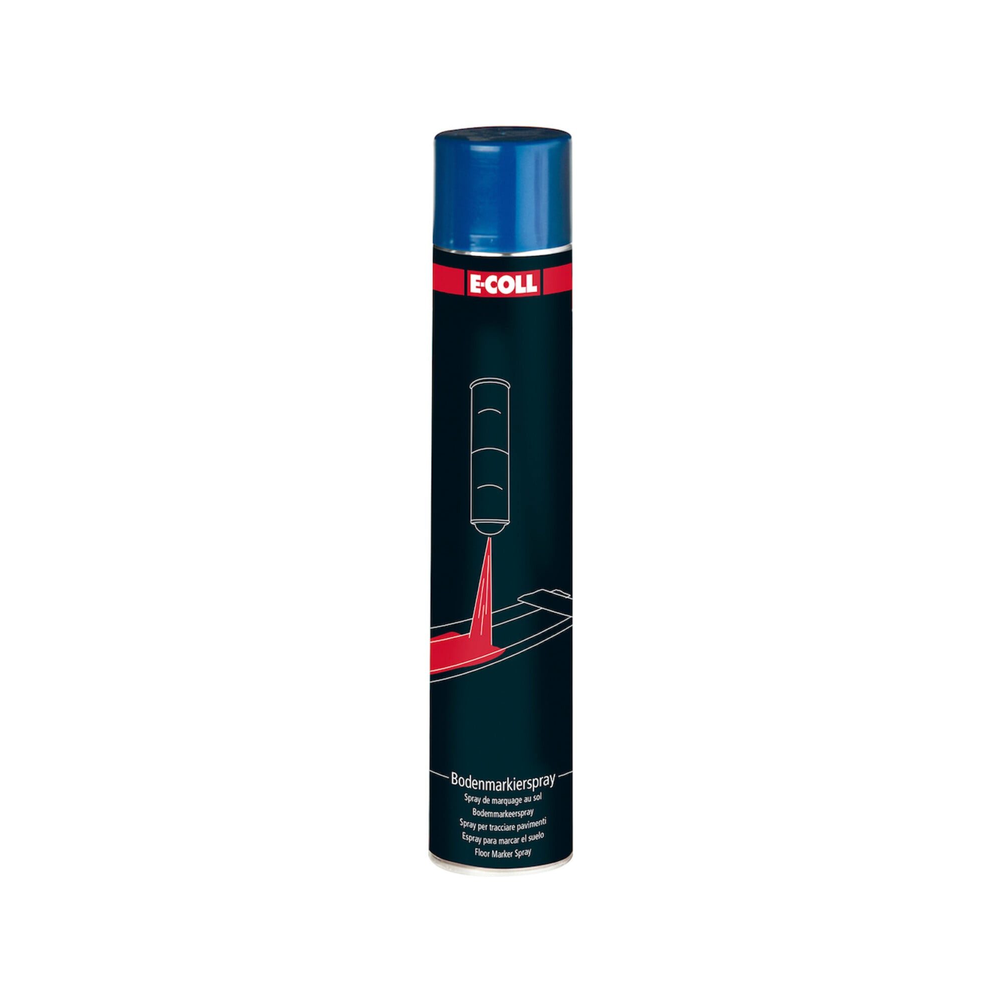 E-COLL Lackmarker E-COLL Bodenmarkierspray 750ml blau