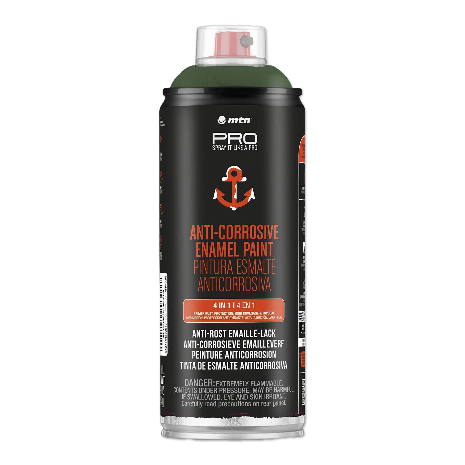 MTN Sprühlack Sprühlack, MTN PRO, Anti Rost Emaille Lack, Farbauswahl, 400ml