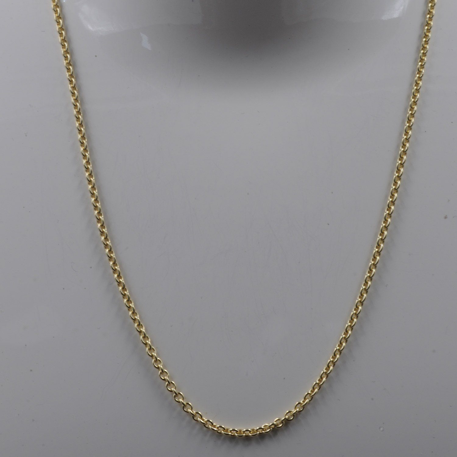 HOPLO Goldkette Goldkette Ankerkette Länge 40cm - Breite 2,0mm - 585-14 Karat Gold, Made in Germany