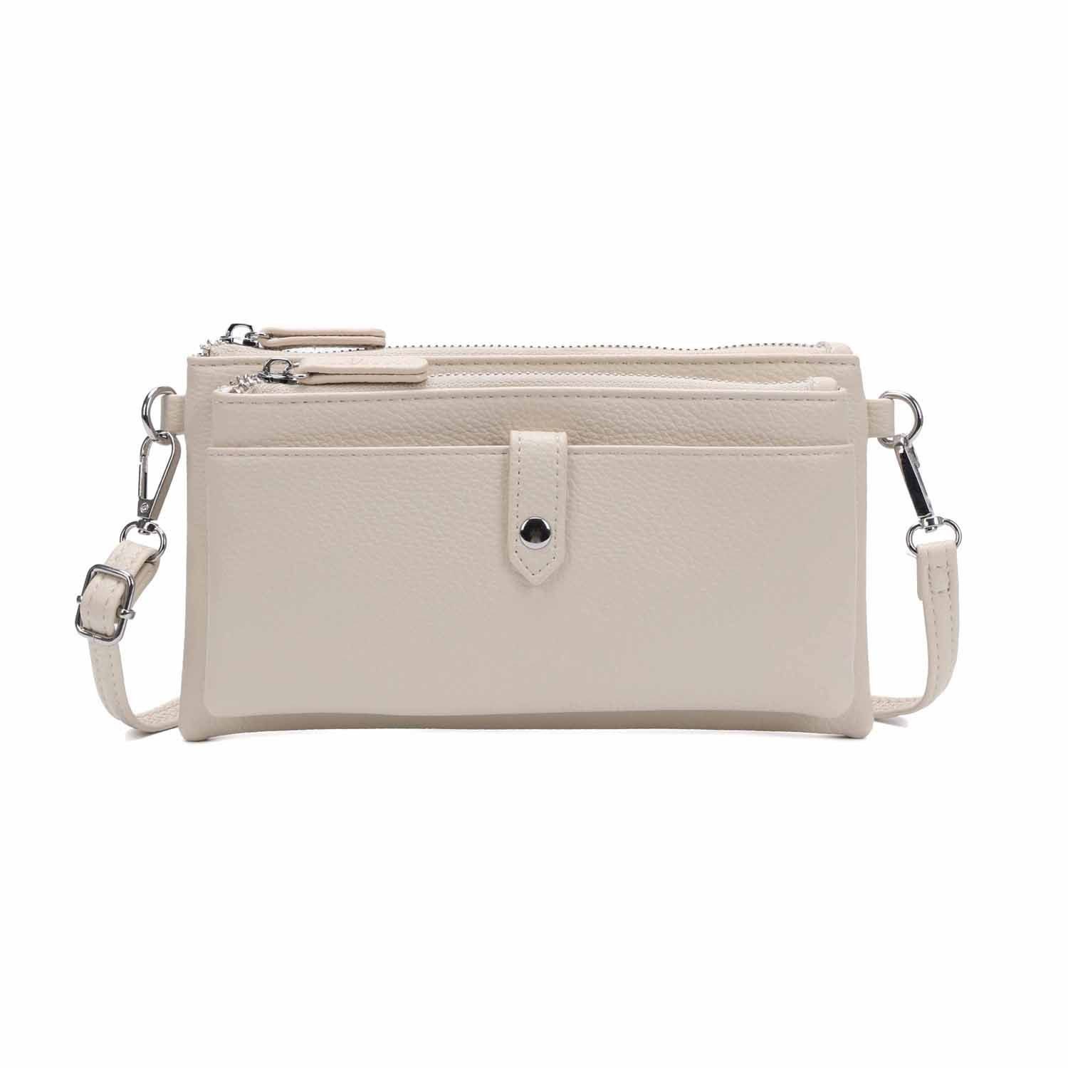 ITALYSHOP24 Geldbörse Damen Tasche Handytasche Umhängetasche CrossBody Kart günstig online kaufen