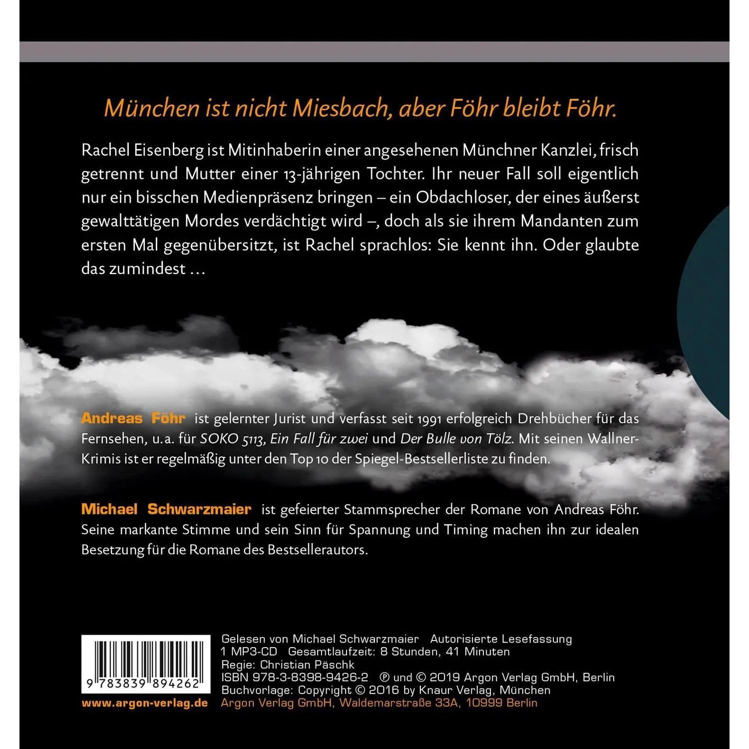 Argon Verlag Hörspiel Eisenberg