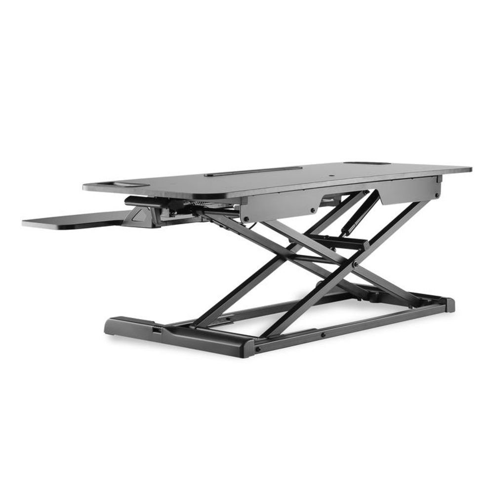 Digitus Schreibtischaufsatz DA-90380-1, ergonomisch, 95 x 62 cm, Schwarz