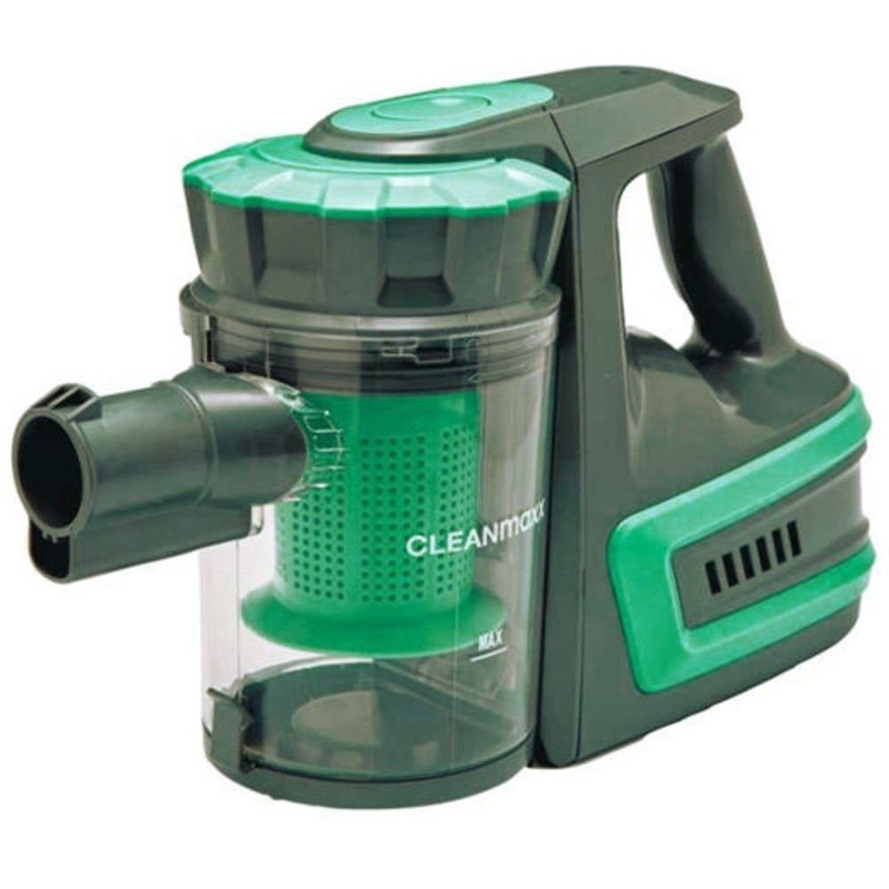 CLEANmaxx Handstaubsauger Cordless Power Akku Zyklon, 150 W,  Hand/-Bodenstaubsauger Grün