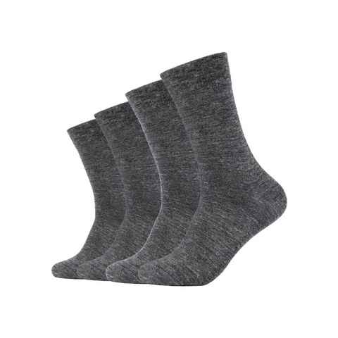 Camano Socken (Packung, 4-Paar, 4er-Pack) mit hohem Wollanteil