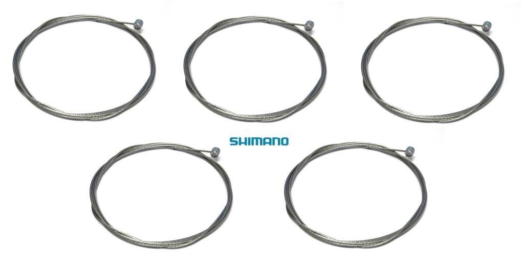 Shimano Bremszug 5 x Bremsseil SHIMANO Bremsinnenzug Bremse Bowdenzug 2000mm Edelstahl