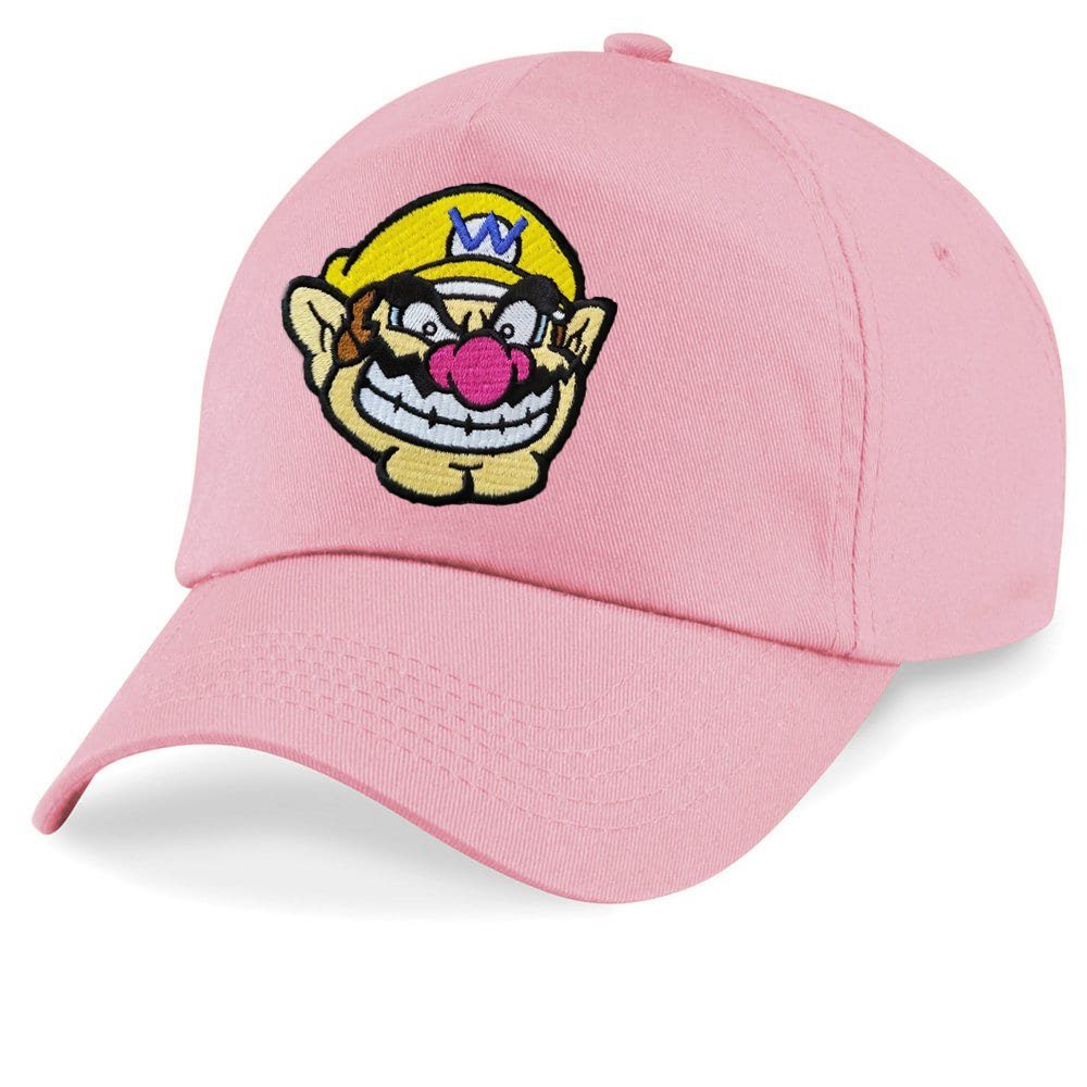 Baseball Cap Kinder Wario Stick Patch Mario Yoshi Luigi Peach Super