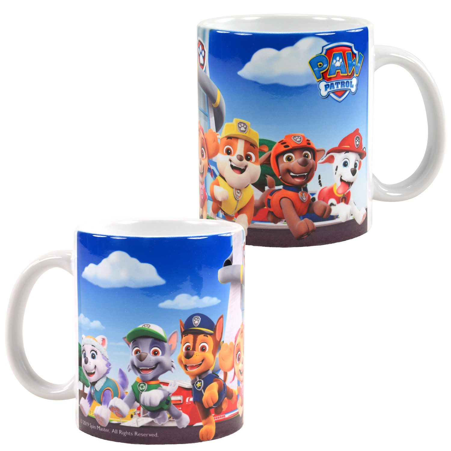 United Labels® Tasse Paw Patrol - 7 Freunde - Mug, Porzellan