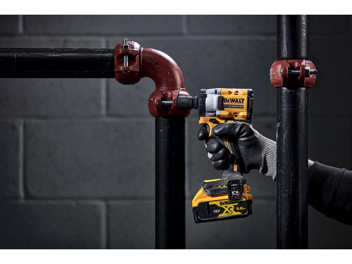 DeWalt Akku-Schlagbohrschrauber 1/2",18V, Basisv., max. 2500 U/min, ohne Akku und Ladegerät, 1/2" mit Raststift, 406 Nm, inkl T STAK Box