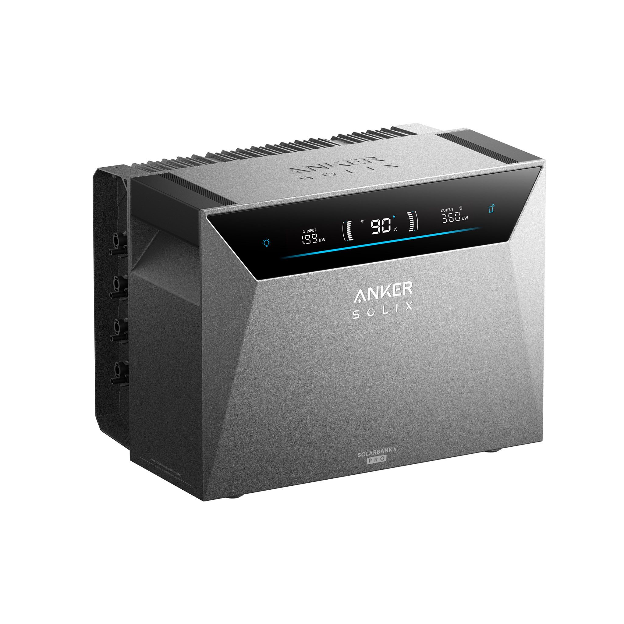 Anker Balkonkraftwerk Anker SOLIX Solarbank 4 E5000 Pro 5000W Solarspeicher, 2500 W, (Set), mit 2500W Ausgangsleistung, IP66