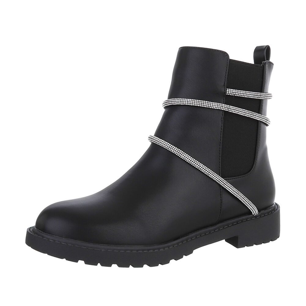 Ital-Design Damen Freizeit Stiefelette (87108759) Blockabsatz günstig online kaufen