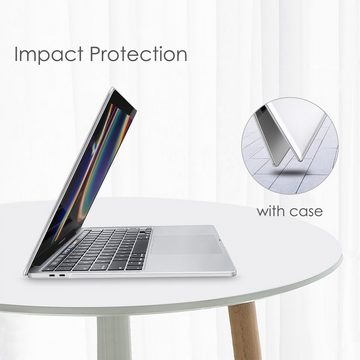 Fintie Laptop-Hülle Hülle Kompatibel mit MacBook Pro 13 Zoll M2/M1 (2022-2016) A2338/A2289/A2251/A2159/A1989/A1706/A1708, Ultradünne Hartschale Schutzhülle Kompatibel mit MacBook Pro 13