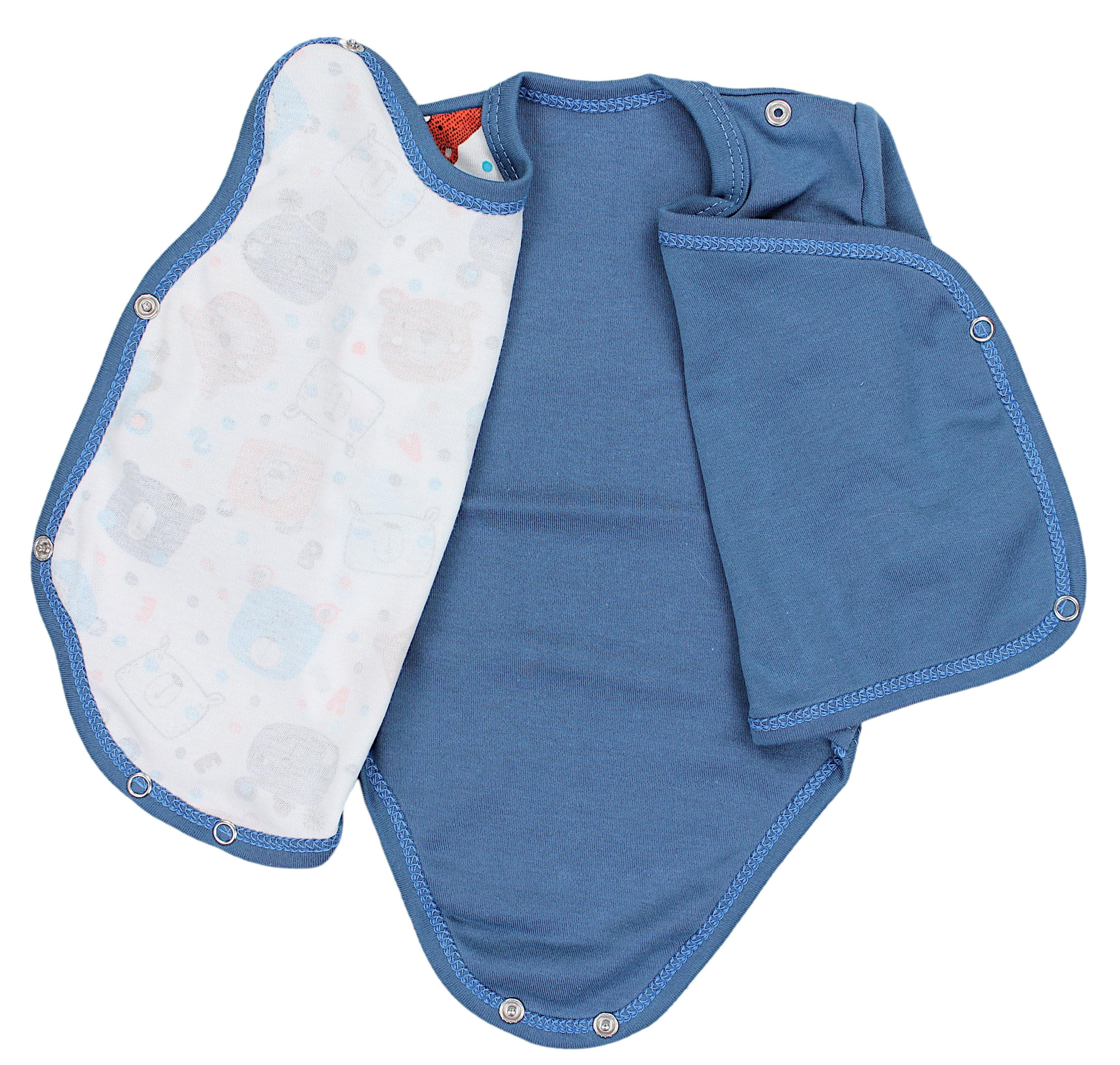 TupTam Erstausstattungspaket Baby Jungen Bekleidung Set Strampler tlg Body Blau Mütze Teddybär Fäustlinge 5