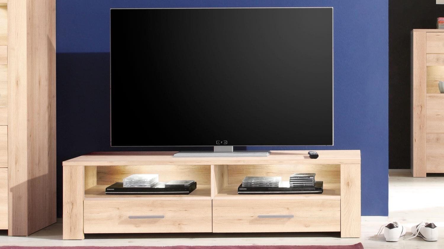Bega Consult Lowboard Lowboard Time Edelbuche TV-Board 150 cm