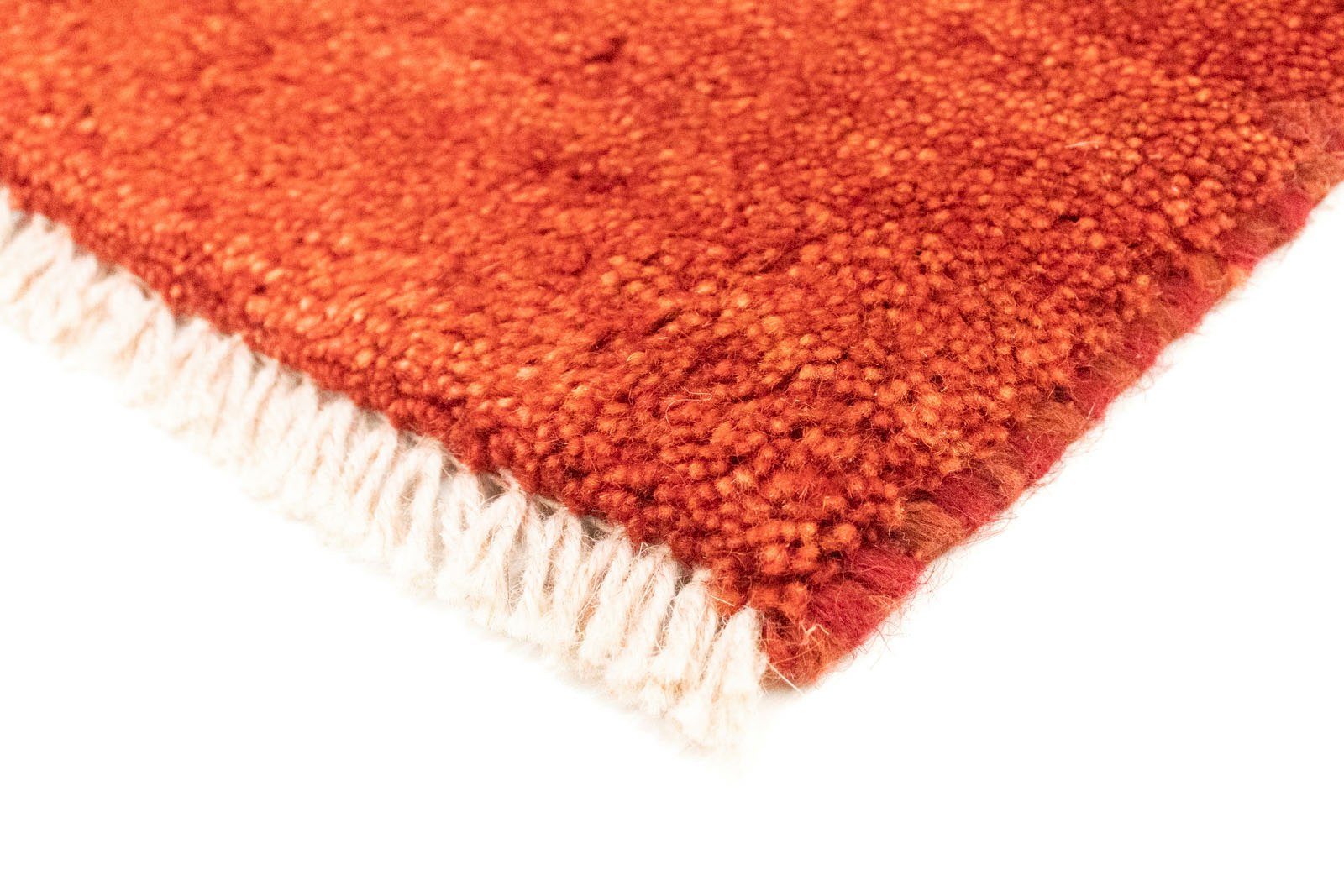 handgeknüpft Teppich Gabbeh 18 Höhe: rot, rechteckig, morgenland, Wollteppich mm, handgeknüpft