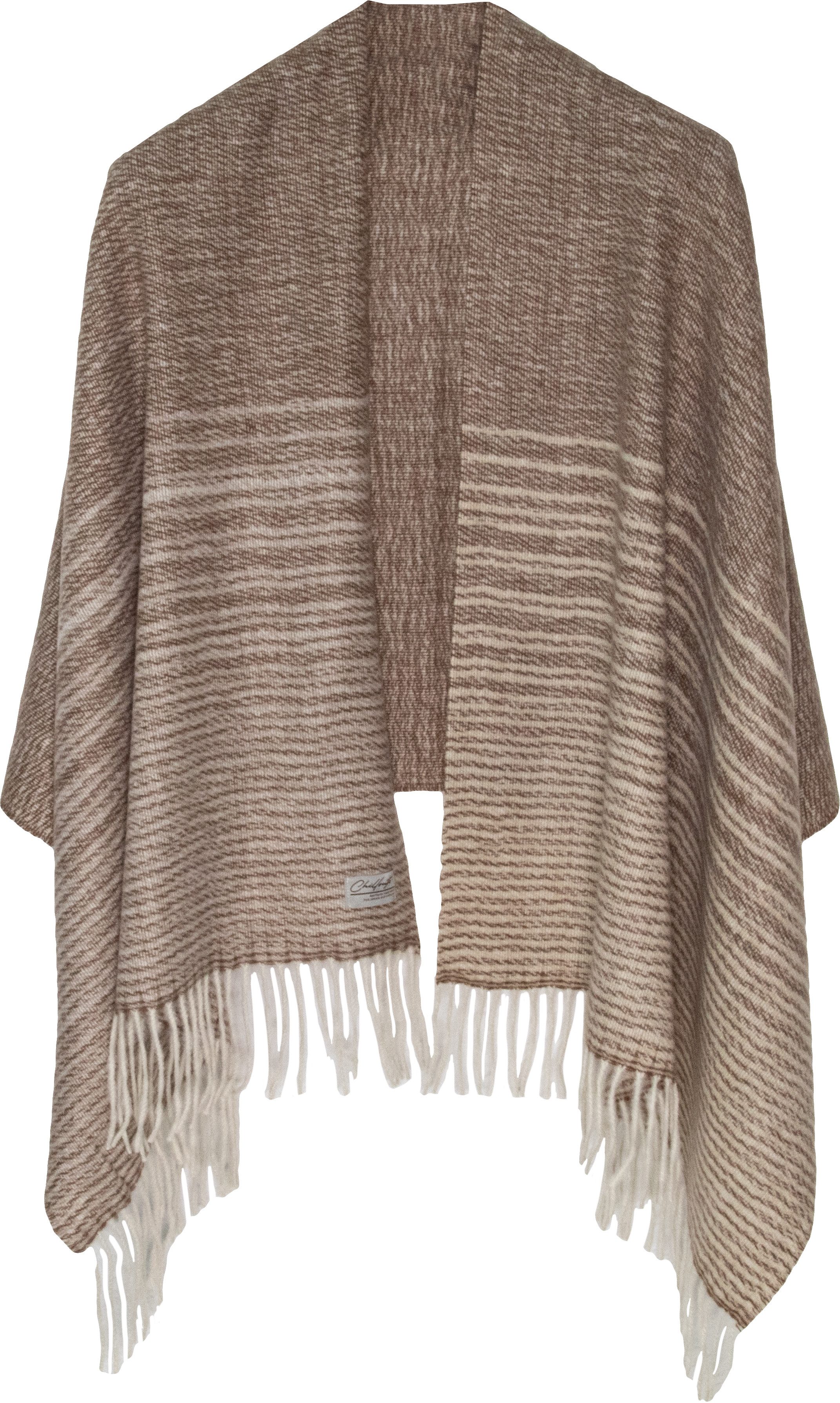 chillouts Strickschal Gerti Scarf, Größe: 180 x 70 cm, vielseitig tragbar als Schal oder Stola