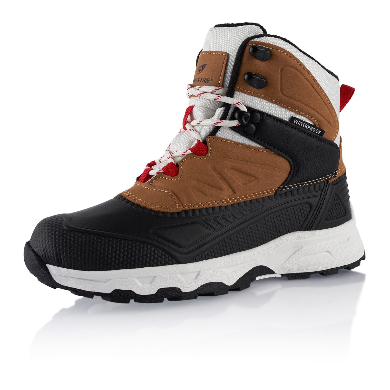 Fusskleidung Damen Herren Winterschuhe wasserdichte Stiefel warmer Wanderschuh