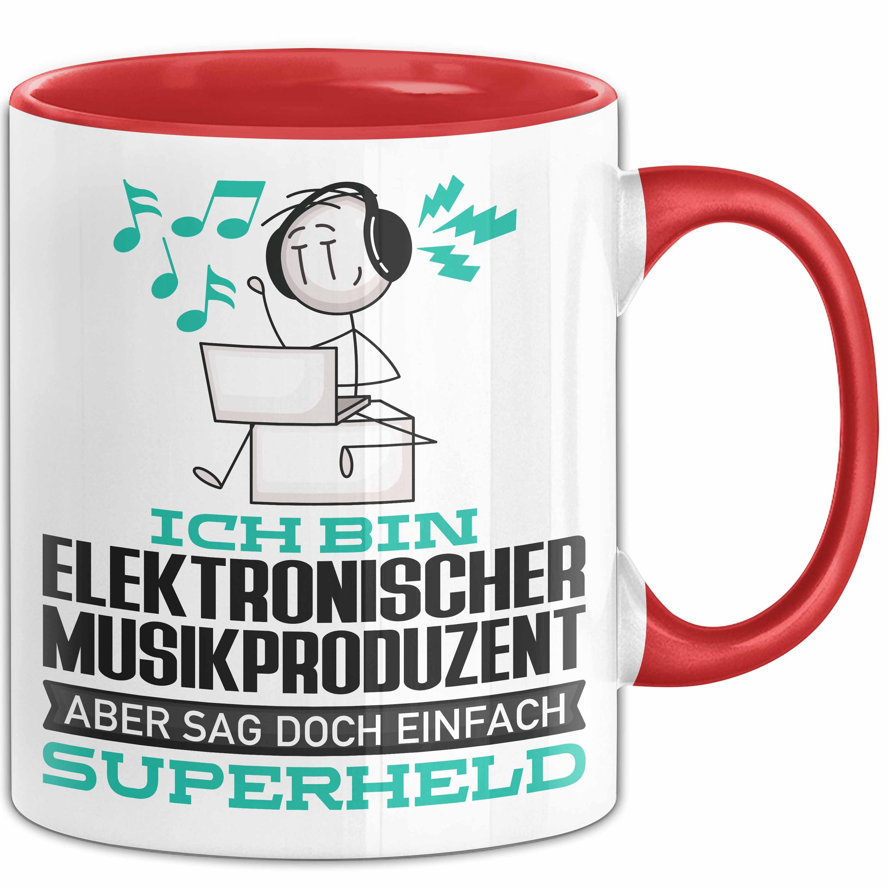 Tasse ElektronischerMusikproduzent Geschenk Tasse Ich Bin ElektronischerMusi