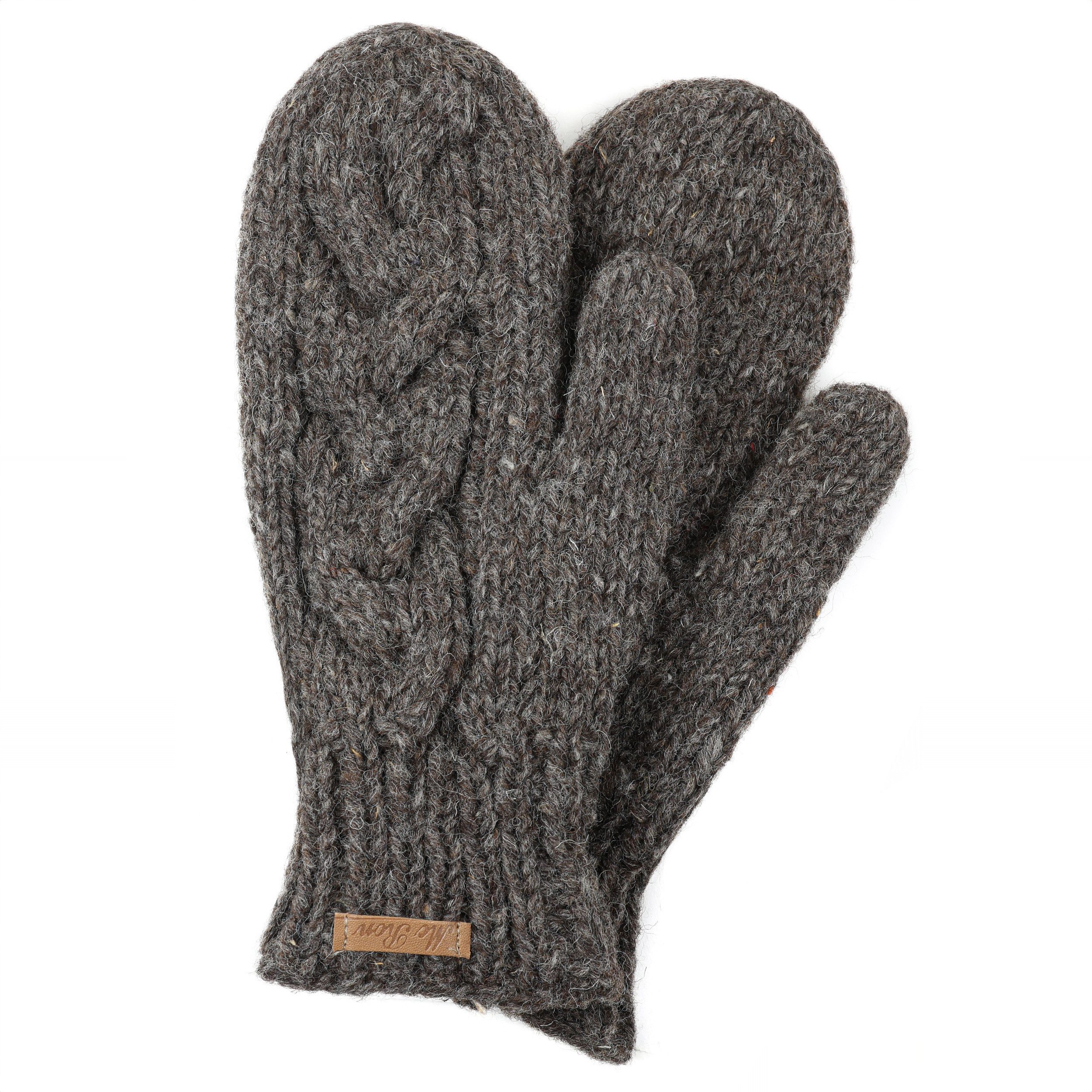 McRon Strickhandschuhe Fäustlinge Modell Clara mit günstig online kaufen