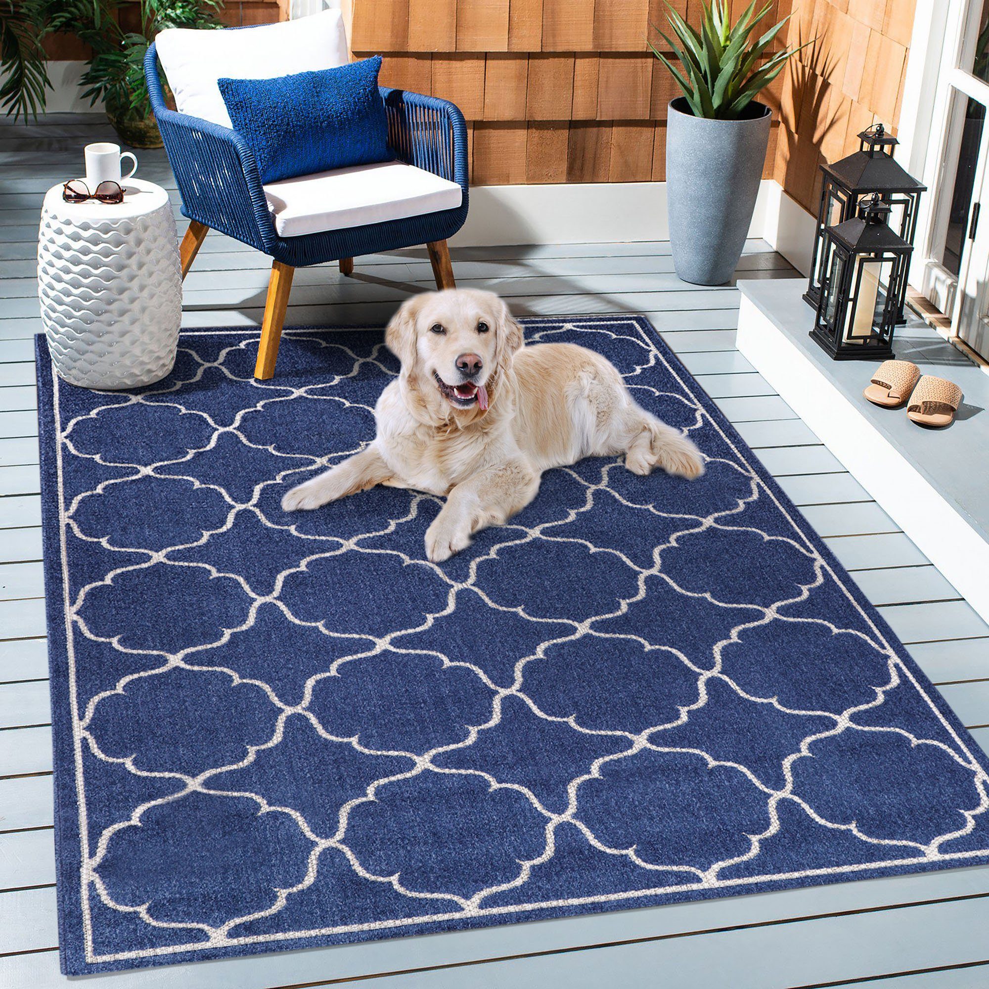 Sanat Teppich Berlin, rechteckig, Höhe: 6 mm, In -und Outdoor geeignet, robust und pflegeleicht