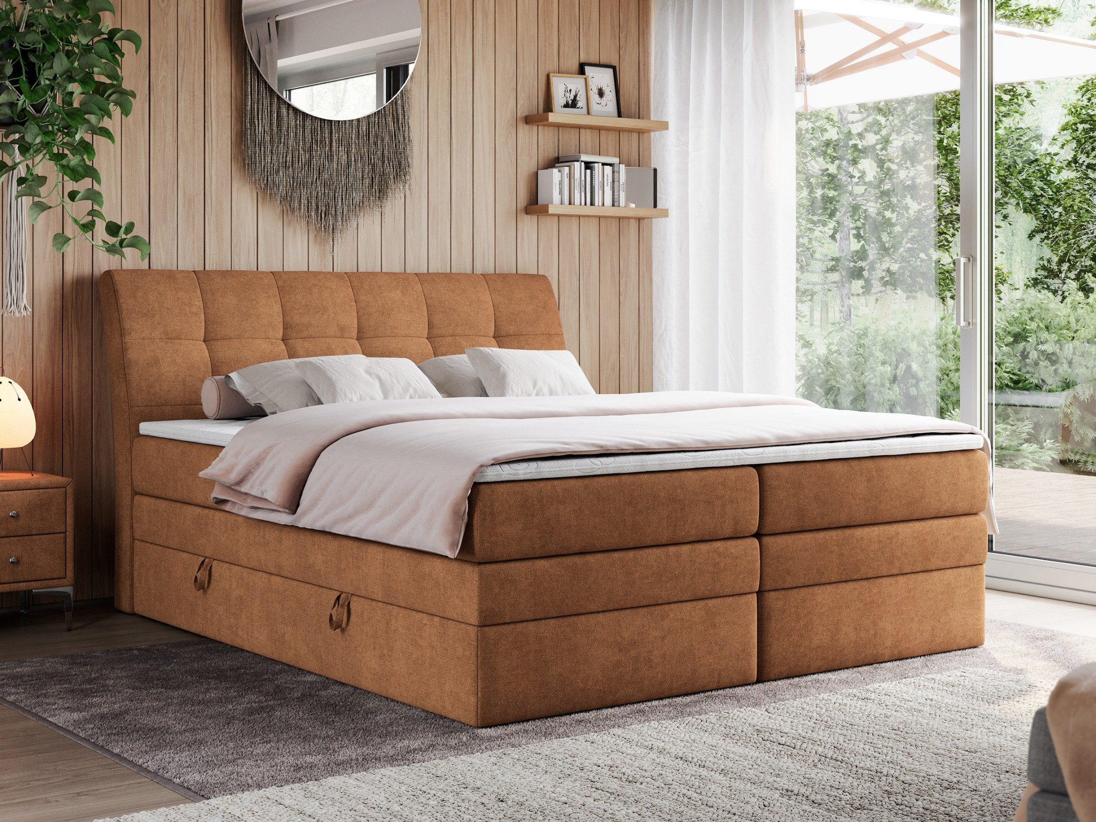MKS MÖBEL Boxspringbett GOLD 10 KING günstig online kaufen