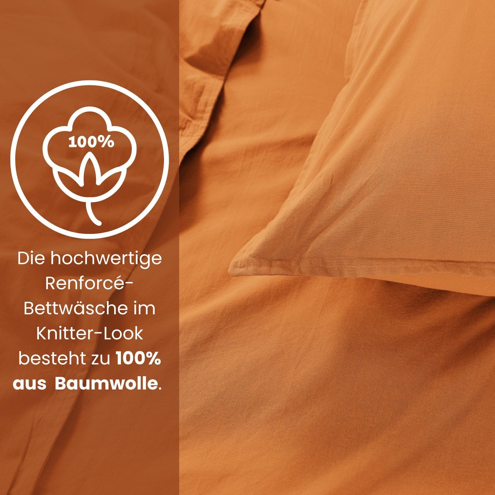 wometo Bettwäsche Stone Washed in Gr. günstig online kaufen