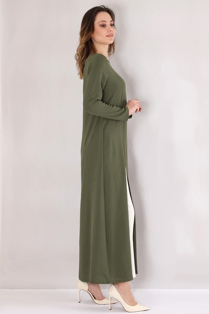fashionshowcase Chiffonkleid Langärmliges Maxikleid für Damen günstig online kaufen