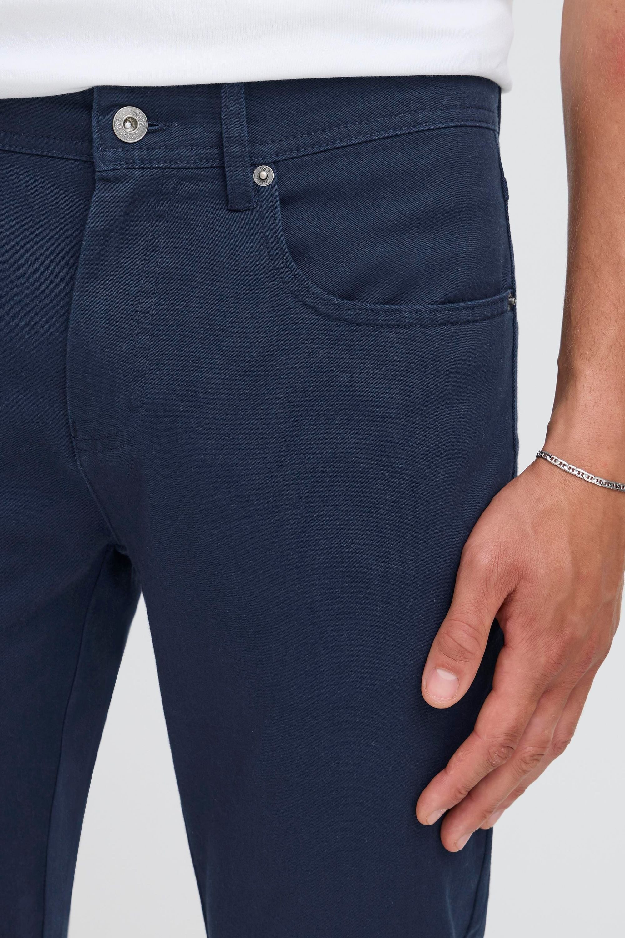 !Solid Chinohose SDChai Stoffhose im 5-Pocket-Look - Regular Fit
