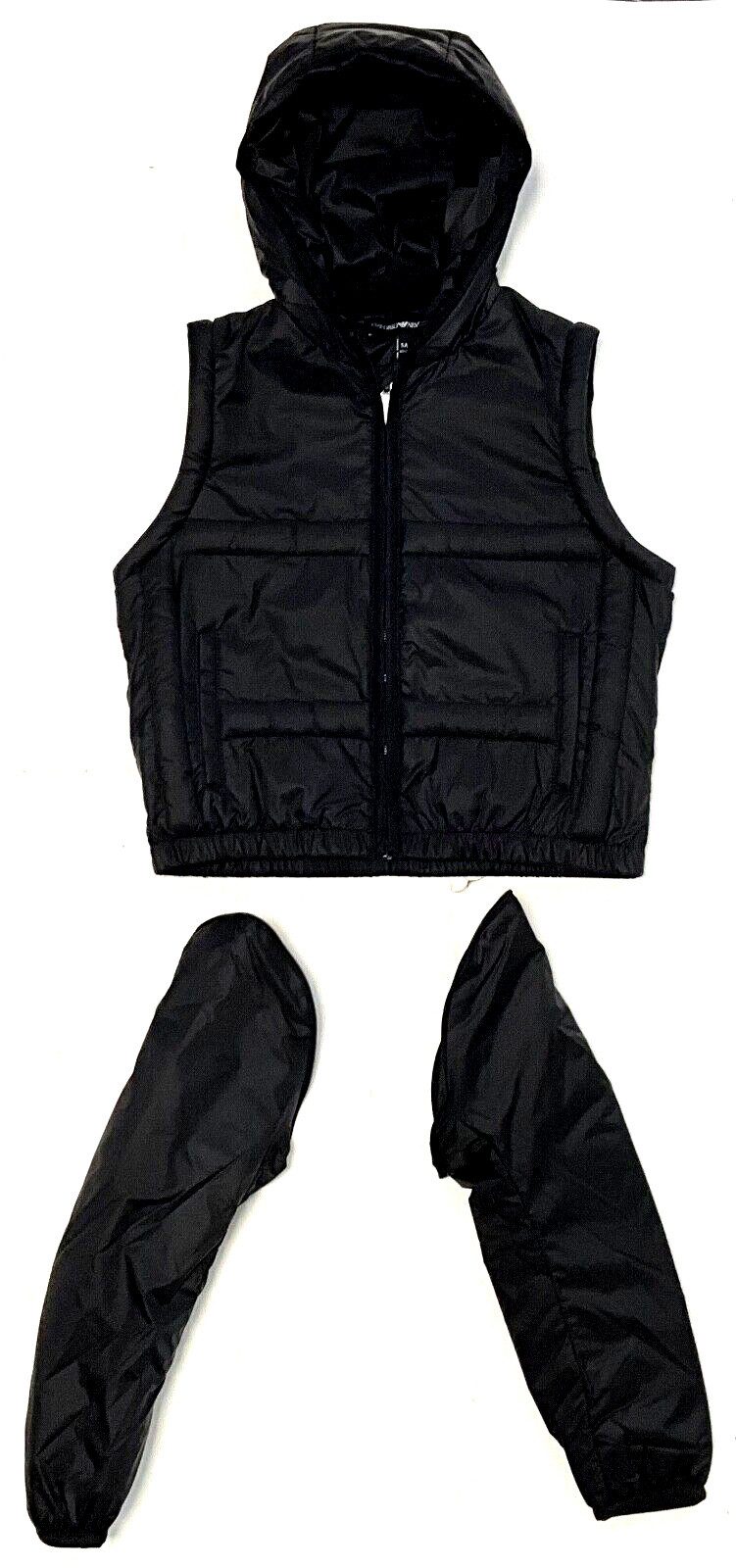 Emporio Armani Kurzjacke EMPORIO ARMANI BLOUSON JACKET Mädchen Jacke/Weste 2in1. Abnehmbare Armel, Reißverschluss, Elastischer Bund, Leicht