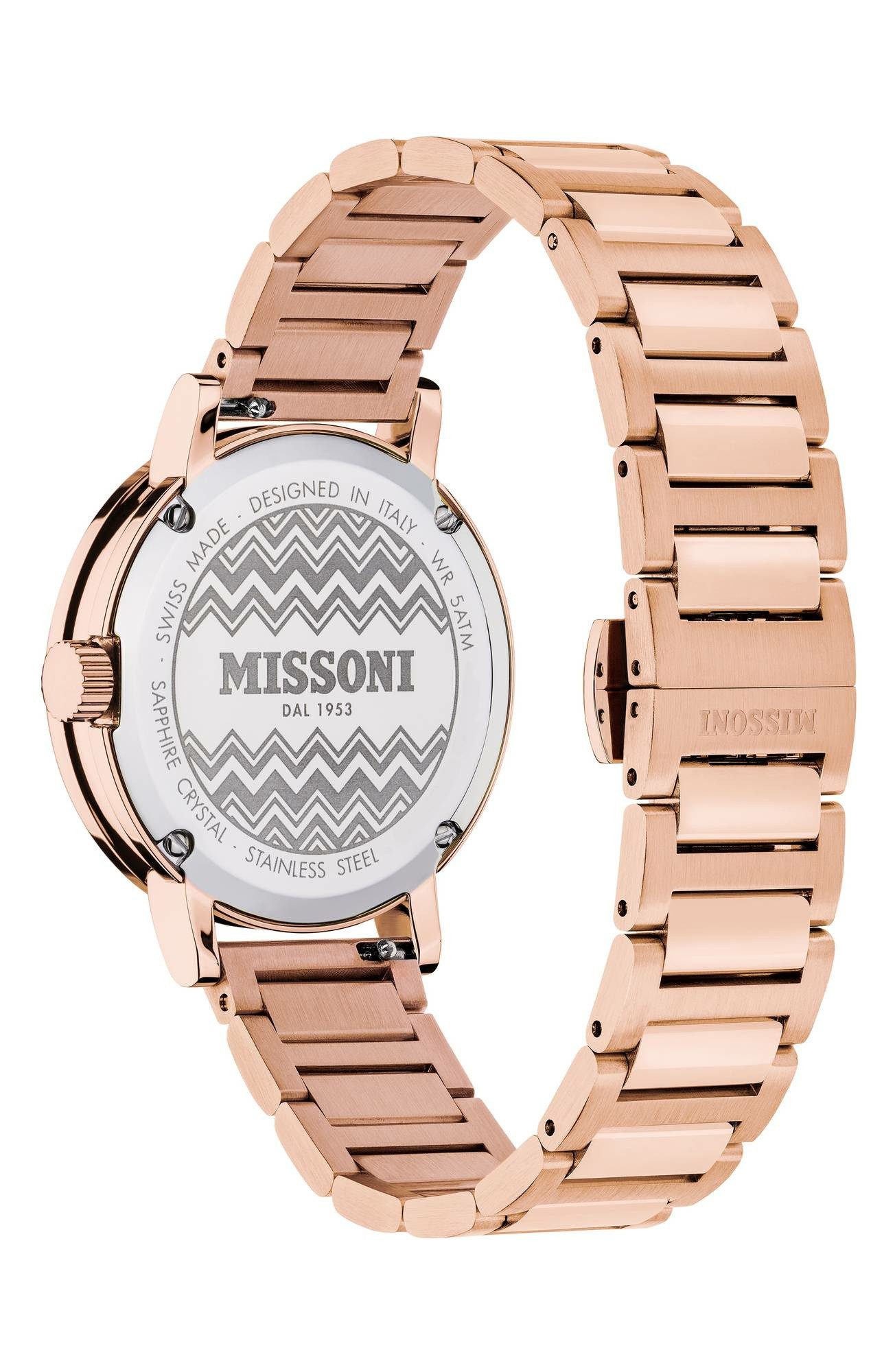 Missoni Quarzuhr Analoguhr für Damen, (1-tlg)