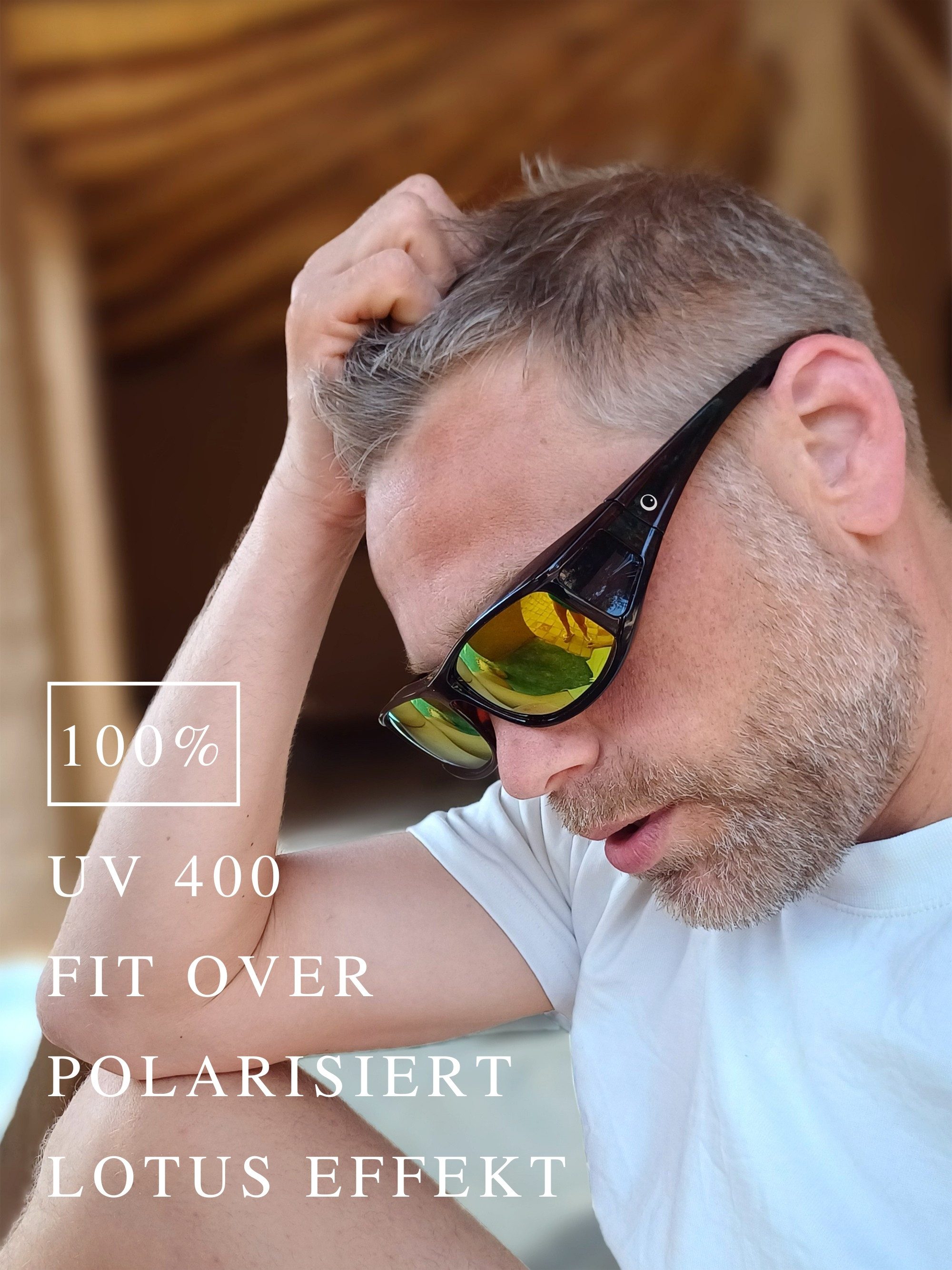 ActiveSol Sonnenbrille Überzieh-Sonnenbrille Classic, Herren polarisierte, günstig online kaufen