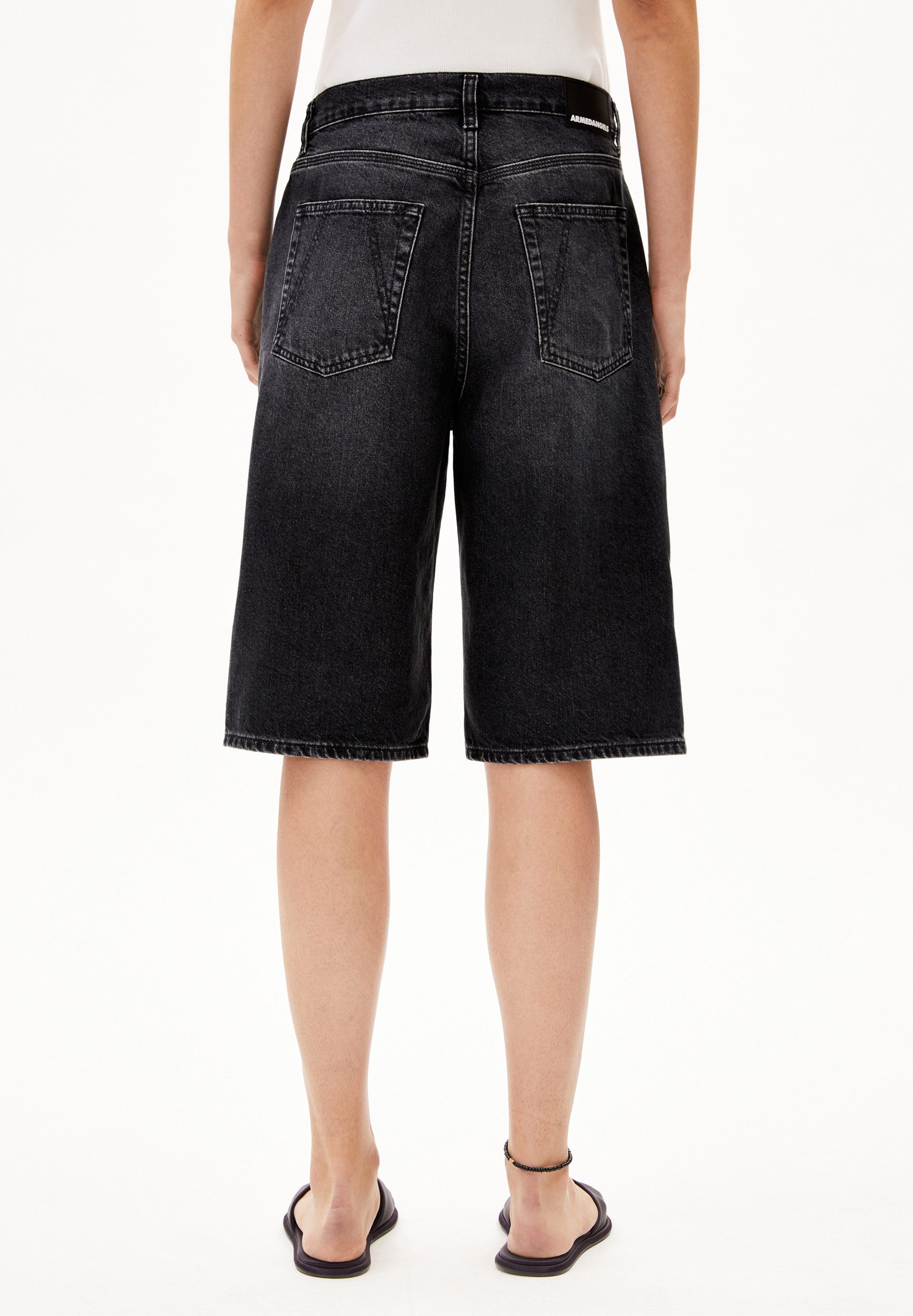 Armedangels Shorts DAANY Jeans Shorts aus recycelter Baumwolle (Loose Fit)