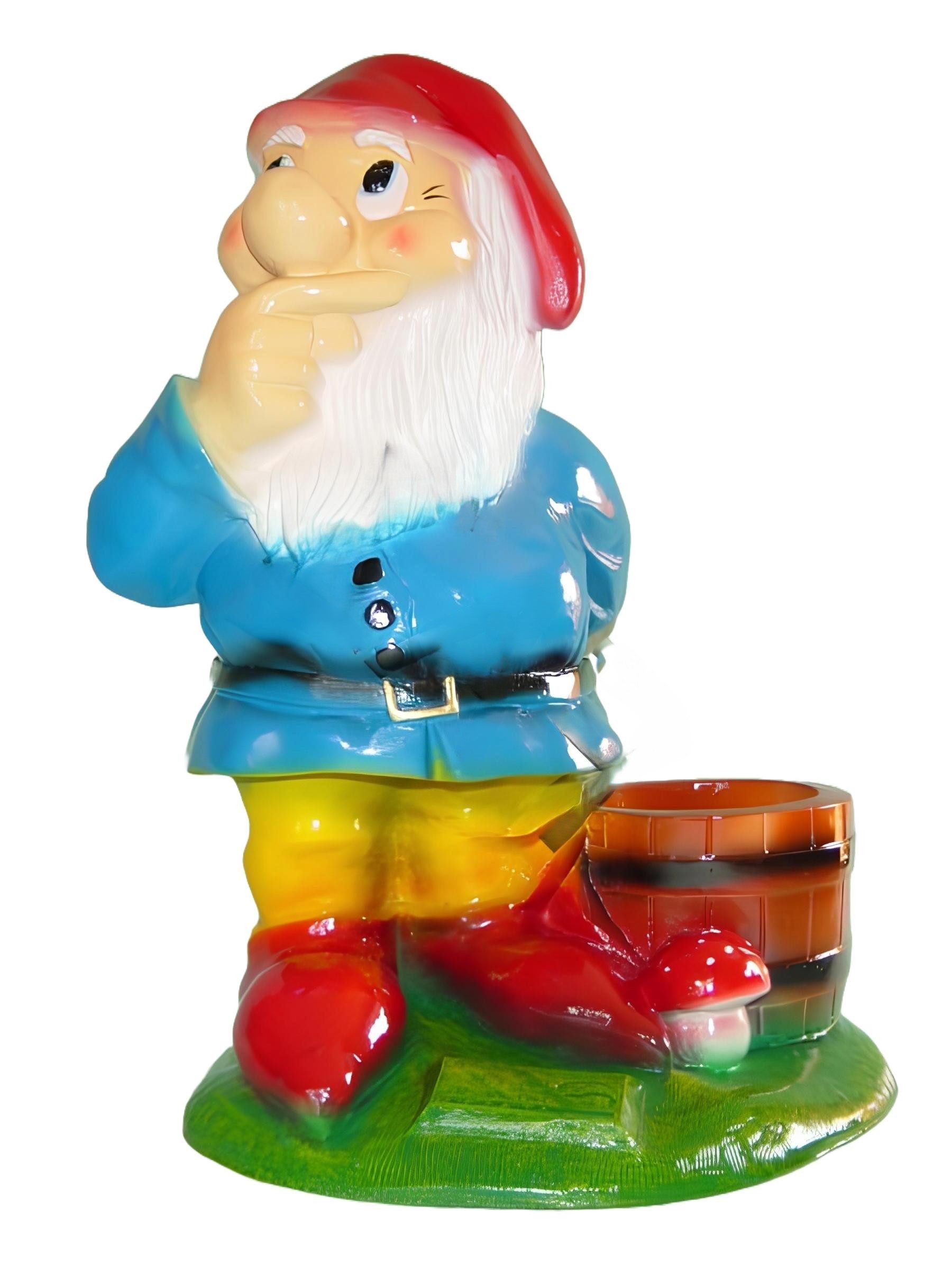 Xlmoebel Gartenzwerg Neuheit Deko Gartenfigur Design-Zwerg Skulptur Statue Figuren, (Zwerg Material : Kunststoff 50 cm Höhe), Hergestellt in Europa