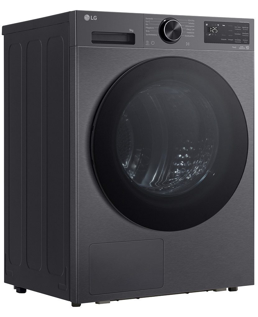 LG Wärmepumpentrockner RT90X7B, Knitterschutzsystem