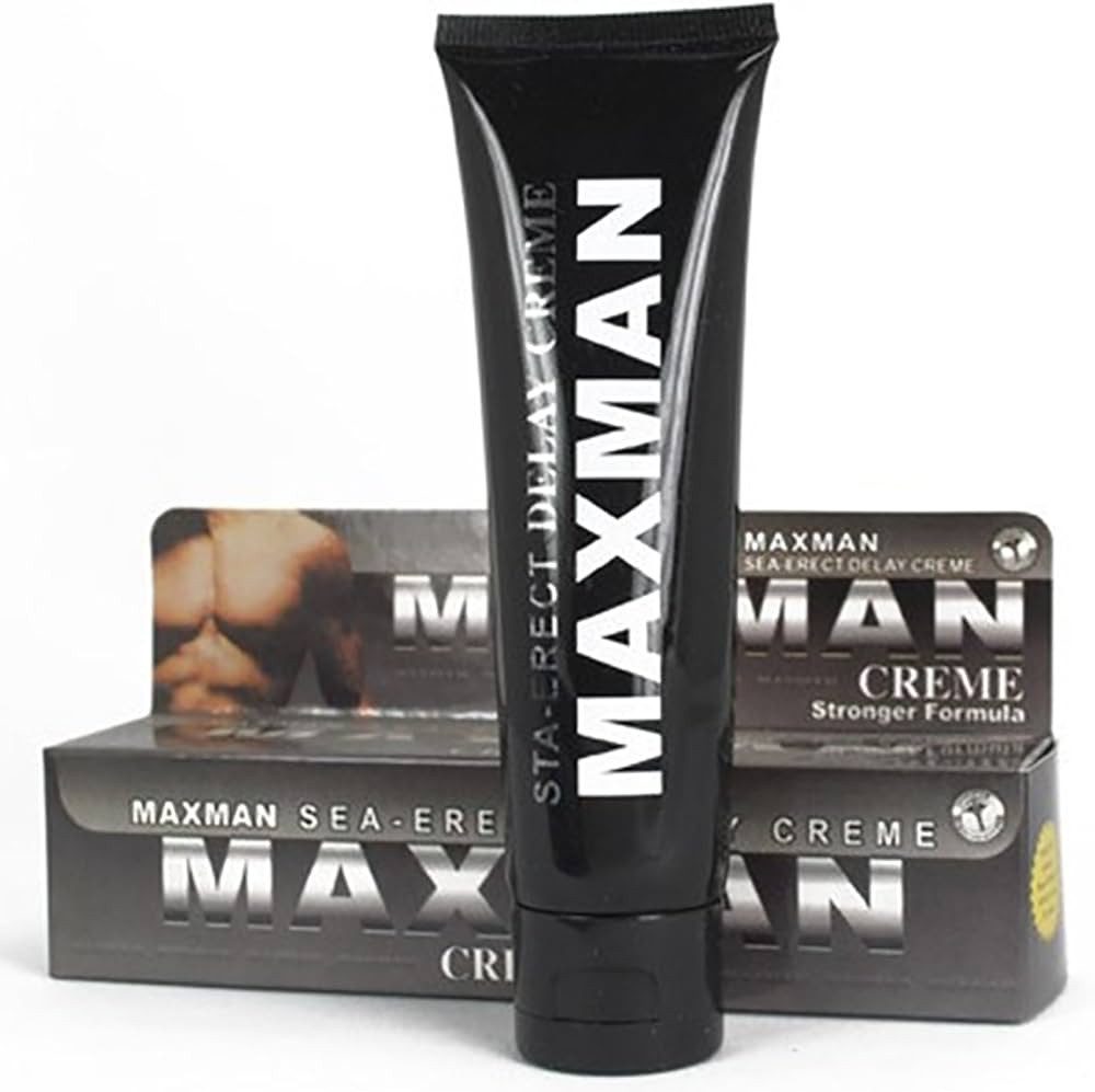 BeautyNatural Verzögerungsmittel MaxMan Verzögerungsmittel Verzögerungscreme länger Sex delay Creme, 1-tlg.