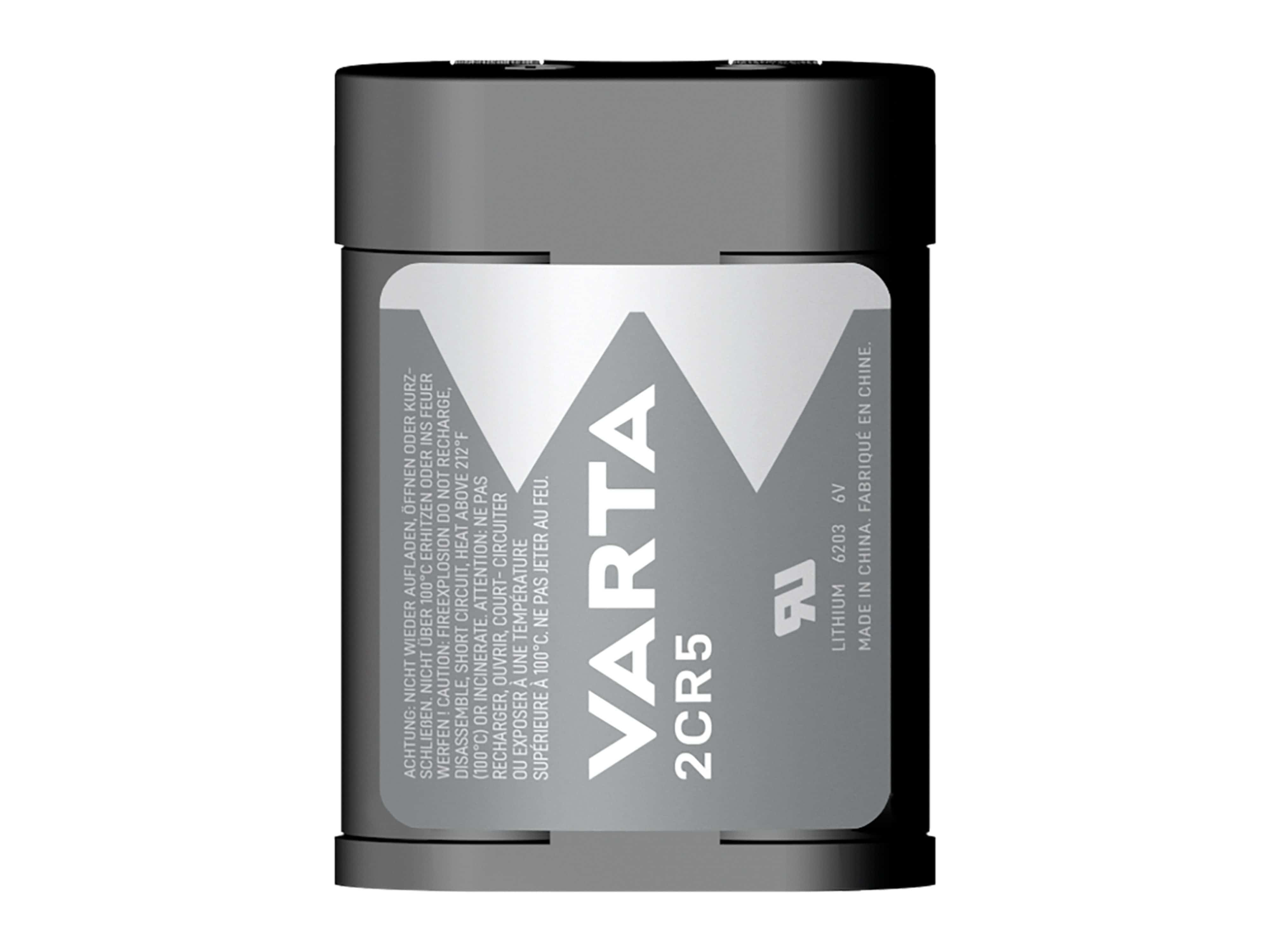 VARTA VARTA Lithium-Batterie, 2CR5, Photo 6V, Batterie