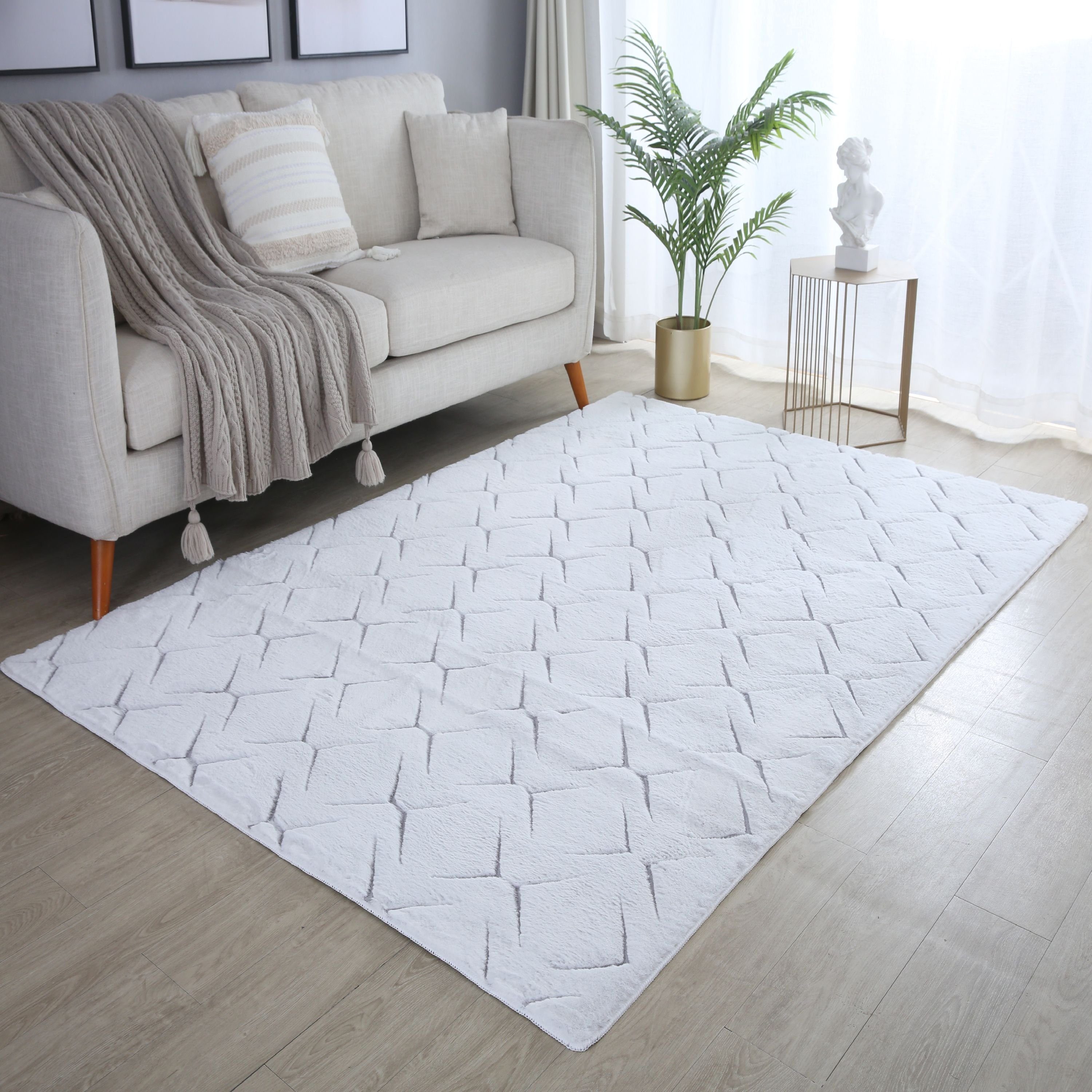 SIMPEX24 Teppich Skandinavisches Design, Läufer, Höhe: günstig online kaufen
