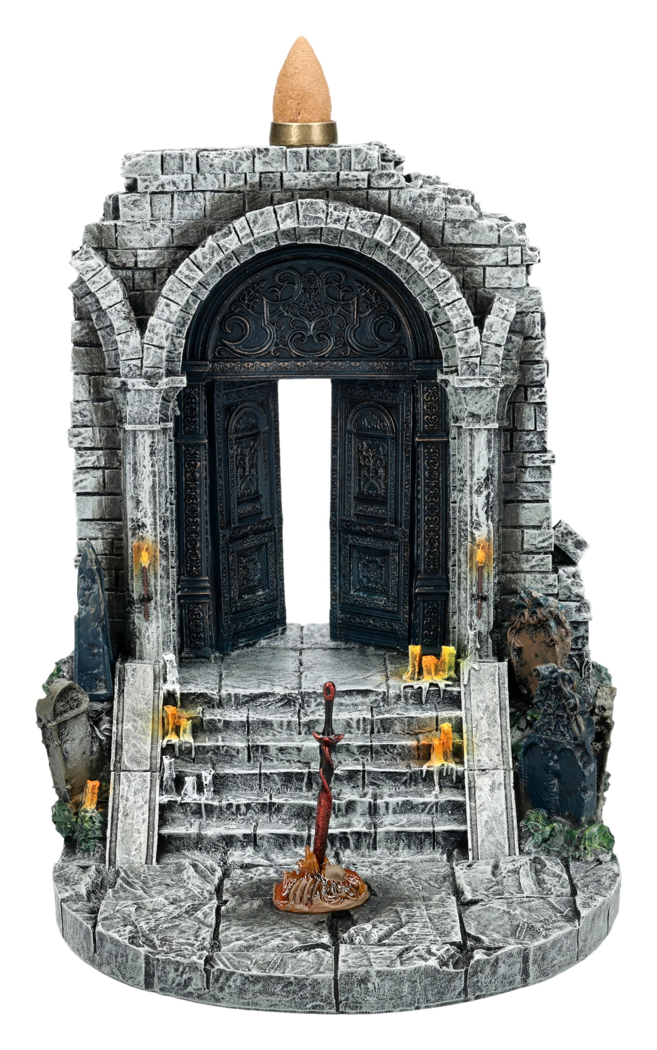 Figuren Shop GmbH Räuchermännchen Dark Souls Räucherhalter – Fog Gate Backflow Figur 19 cm Sammlerfigur