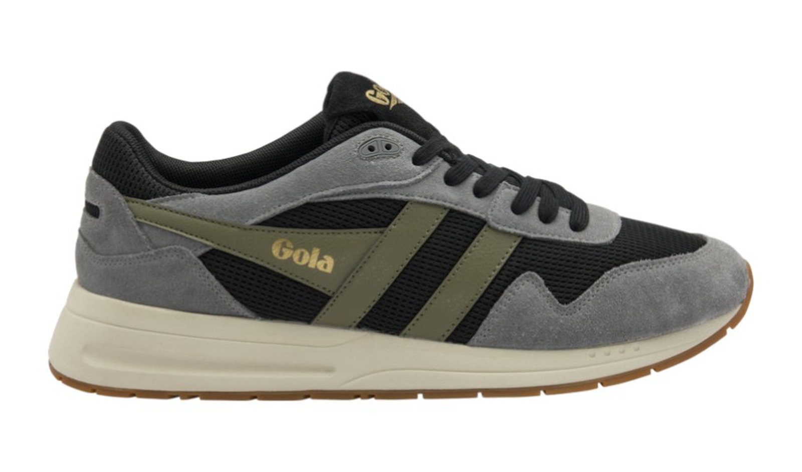 Gola Delta 2026 schwarz/ash/khaki Herren Sneaker