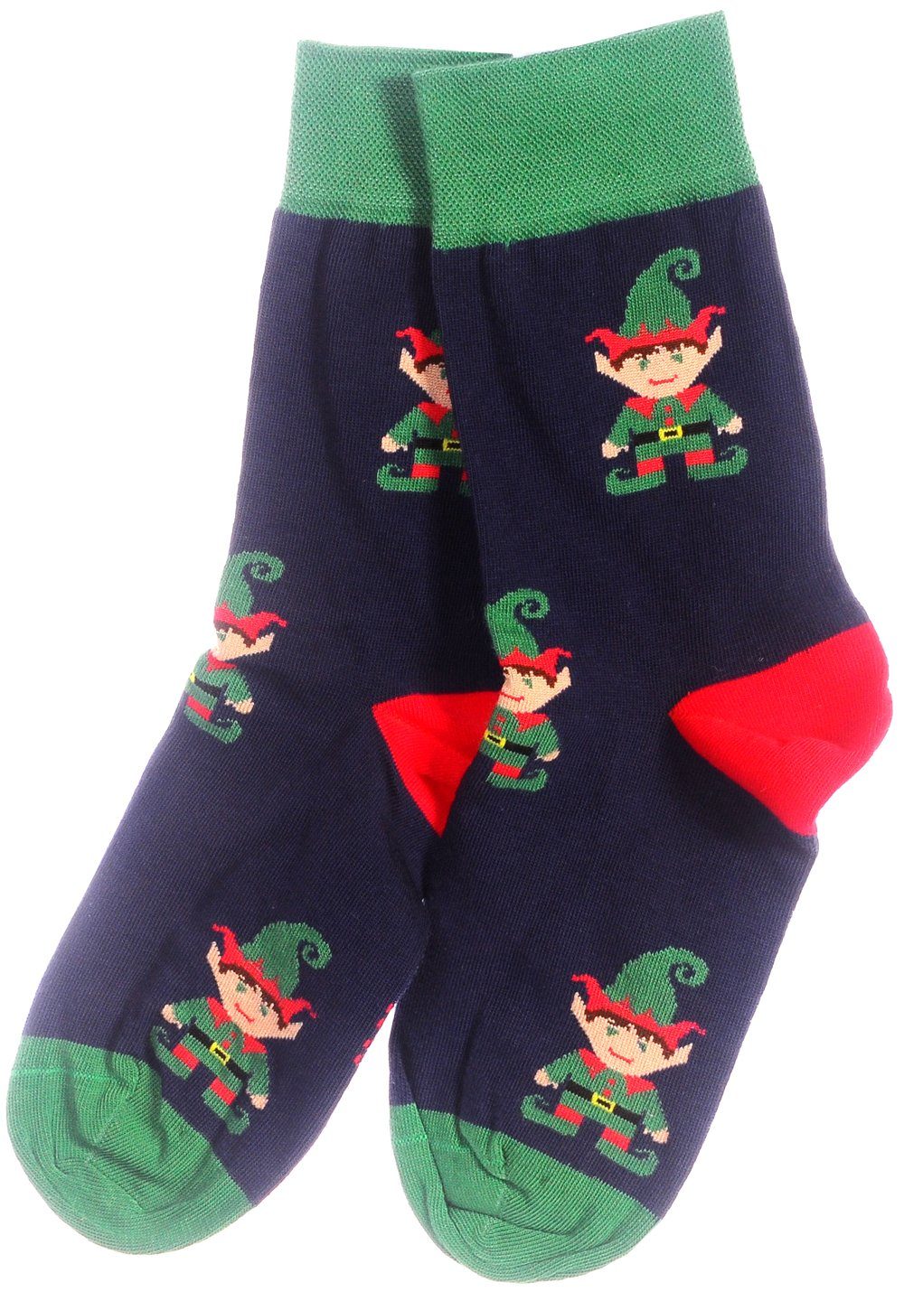Martinex Socken 1 Paar lustige bunte Strümpfe 35 38 39 42 43 46 Weihnachtssocken