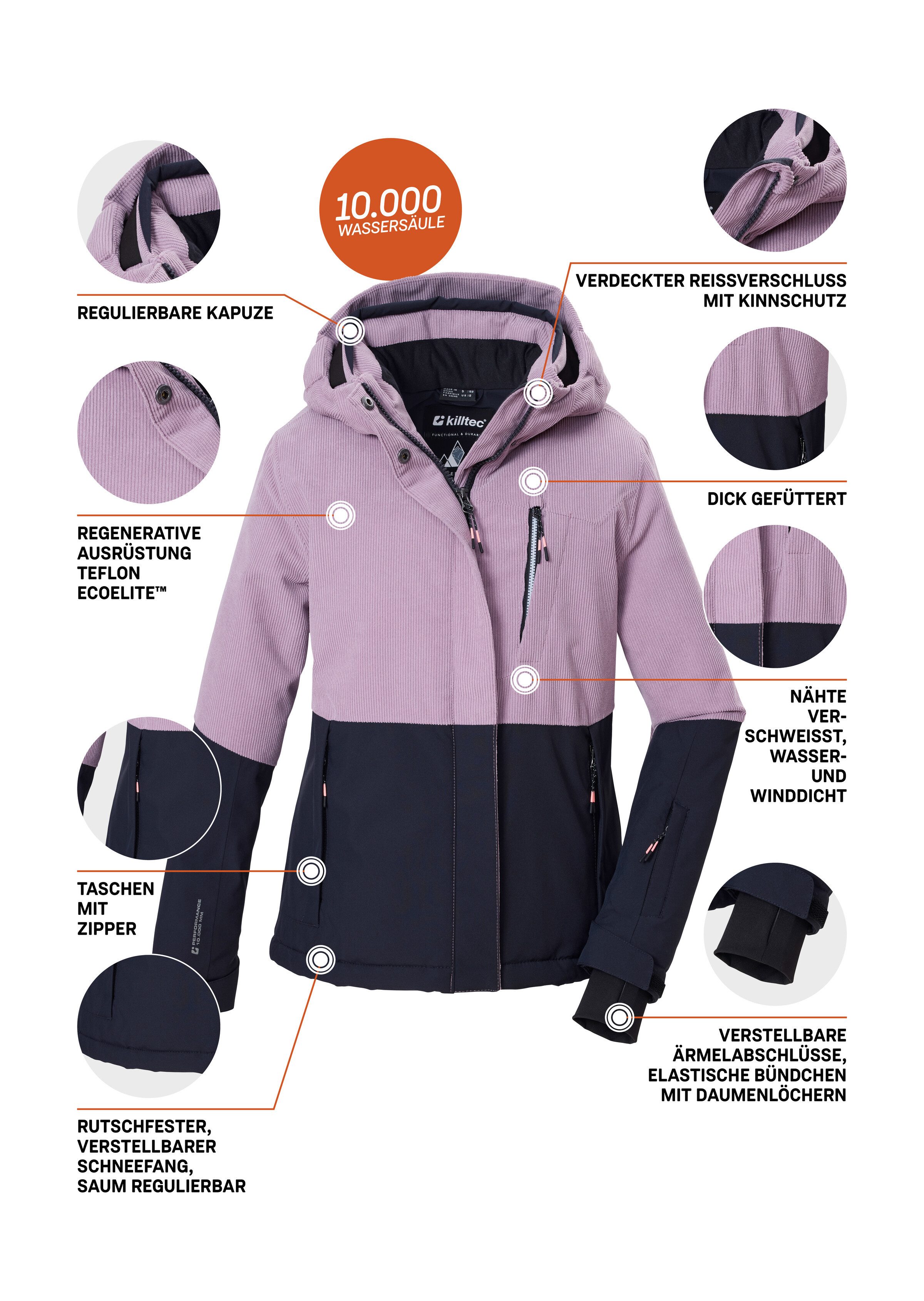 Killtec Skijacke KSW 190 GRLS SKI JCKT – Bild 5 von 5