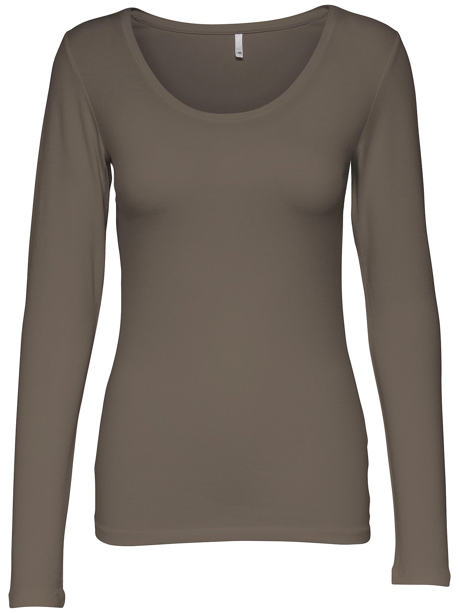 ONLY Langarmshirt Live Love NEW Longsleeve (3-tlg., 3er Pack) Figur betont, elastische Baumwollqualität