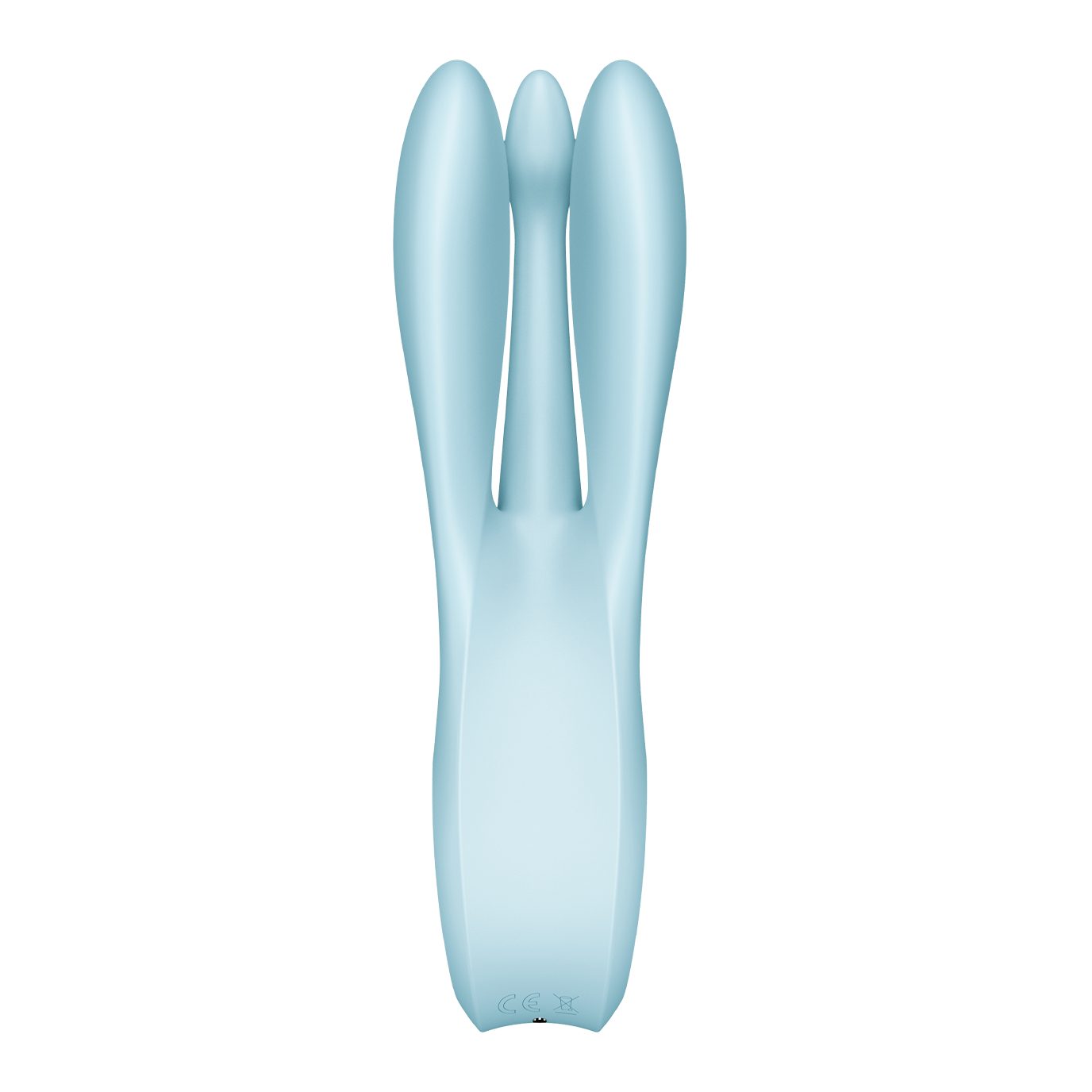 Motoren, Satisfyer Satisfyer Auflege-Vibrator (1-tlg) 1", blau 14cm, "Threesome Auflegevibrator, wasserdicht, 3